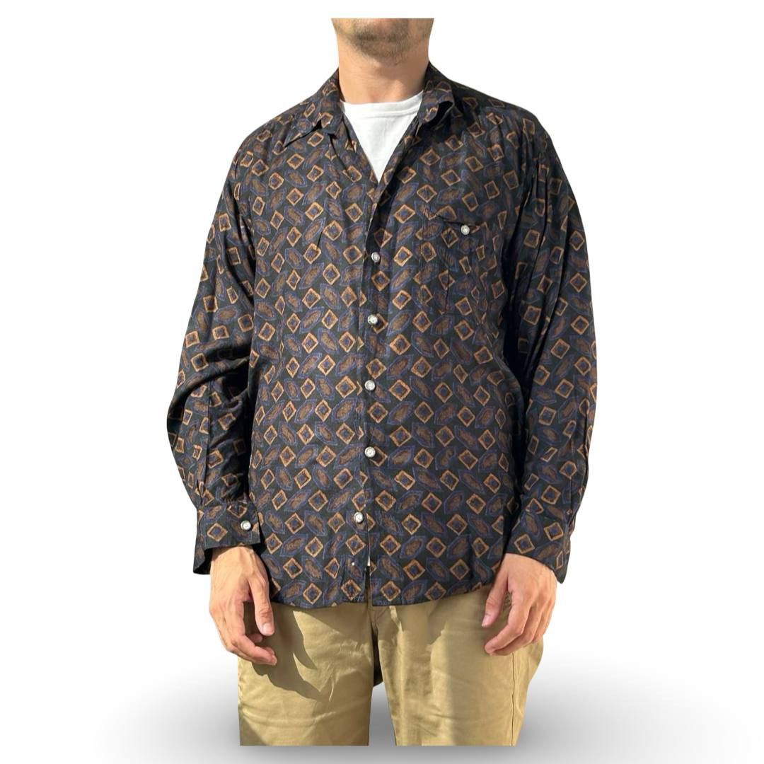 Vintage VTG coloured Nick Taylor shirt #577 Size US L / EU 52-54 / 3 - 1 Thumbnail
