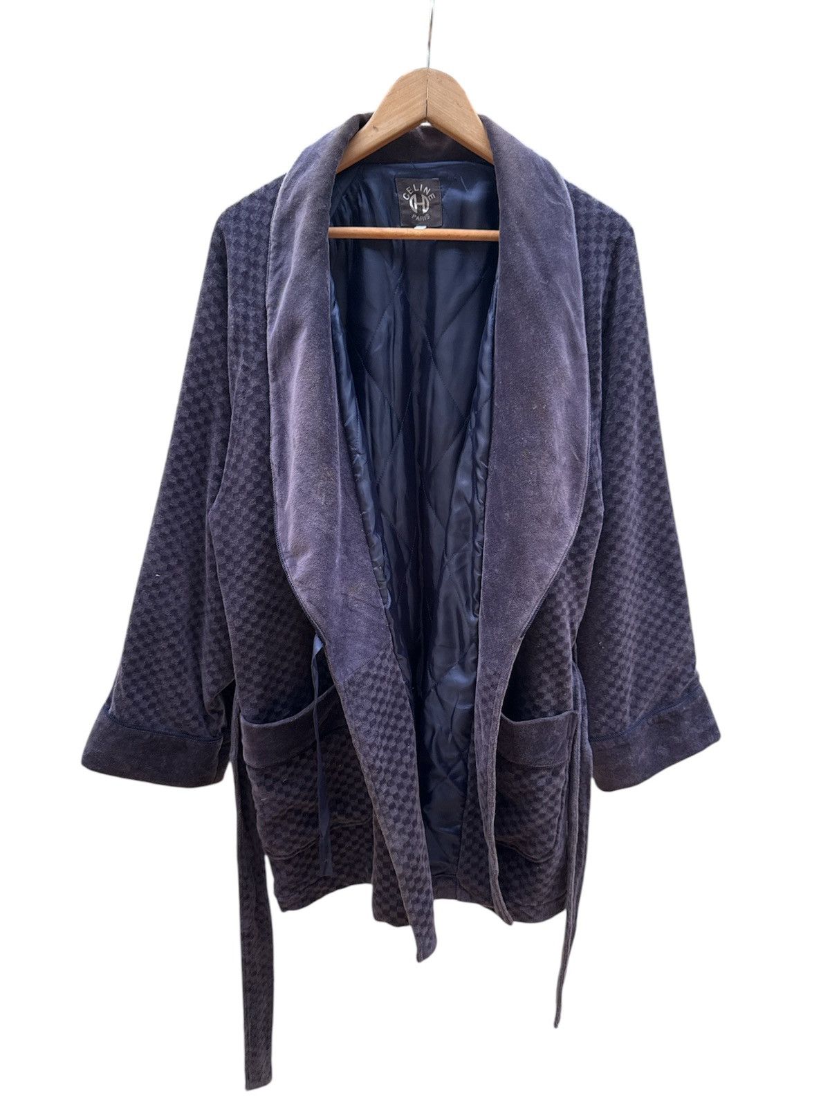 Celine Vintage Celine Monogram Robe Jacket Size US M / EU 48-50 / 2 - 1 Thumbnail
