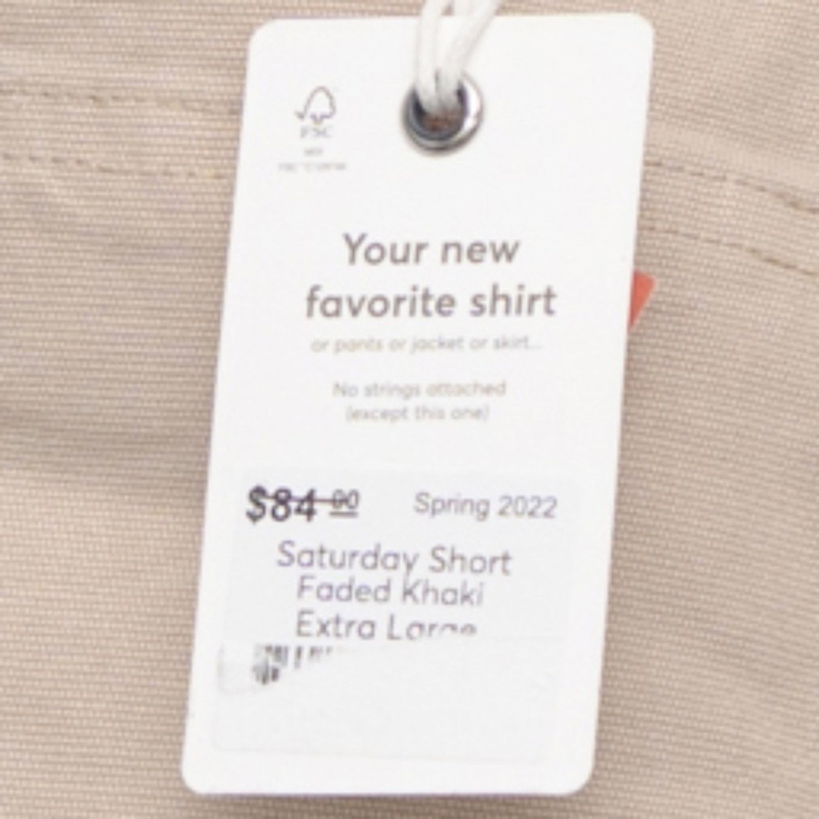 Marine Layer Maine Layer. Men's Saturday Short. Size US 36 / EU 52 - 8 Thumbnail