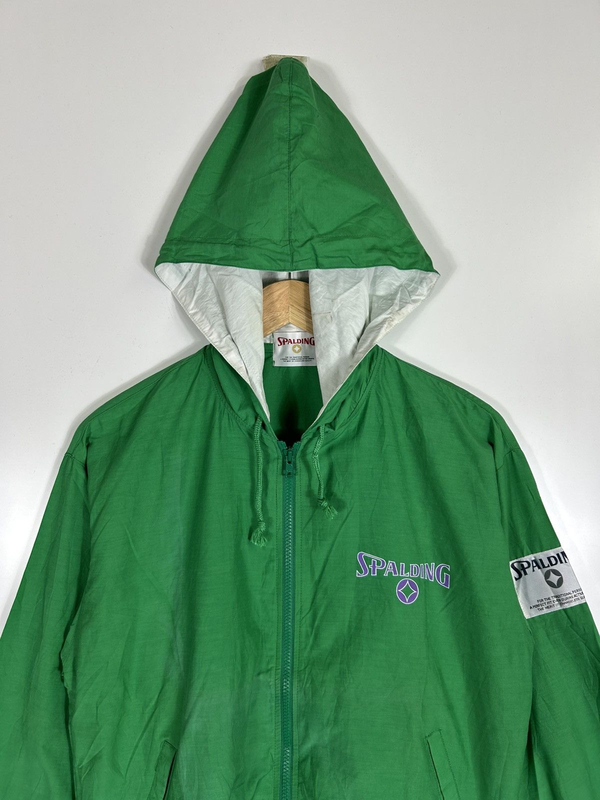 Spalding ⚡️Vintage Spalding Hooded Zipper Sweater Jacket Size US M / EU 48-50 / 2 - 4 Thumbnail