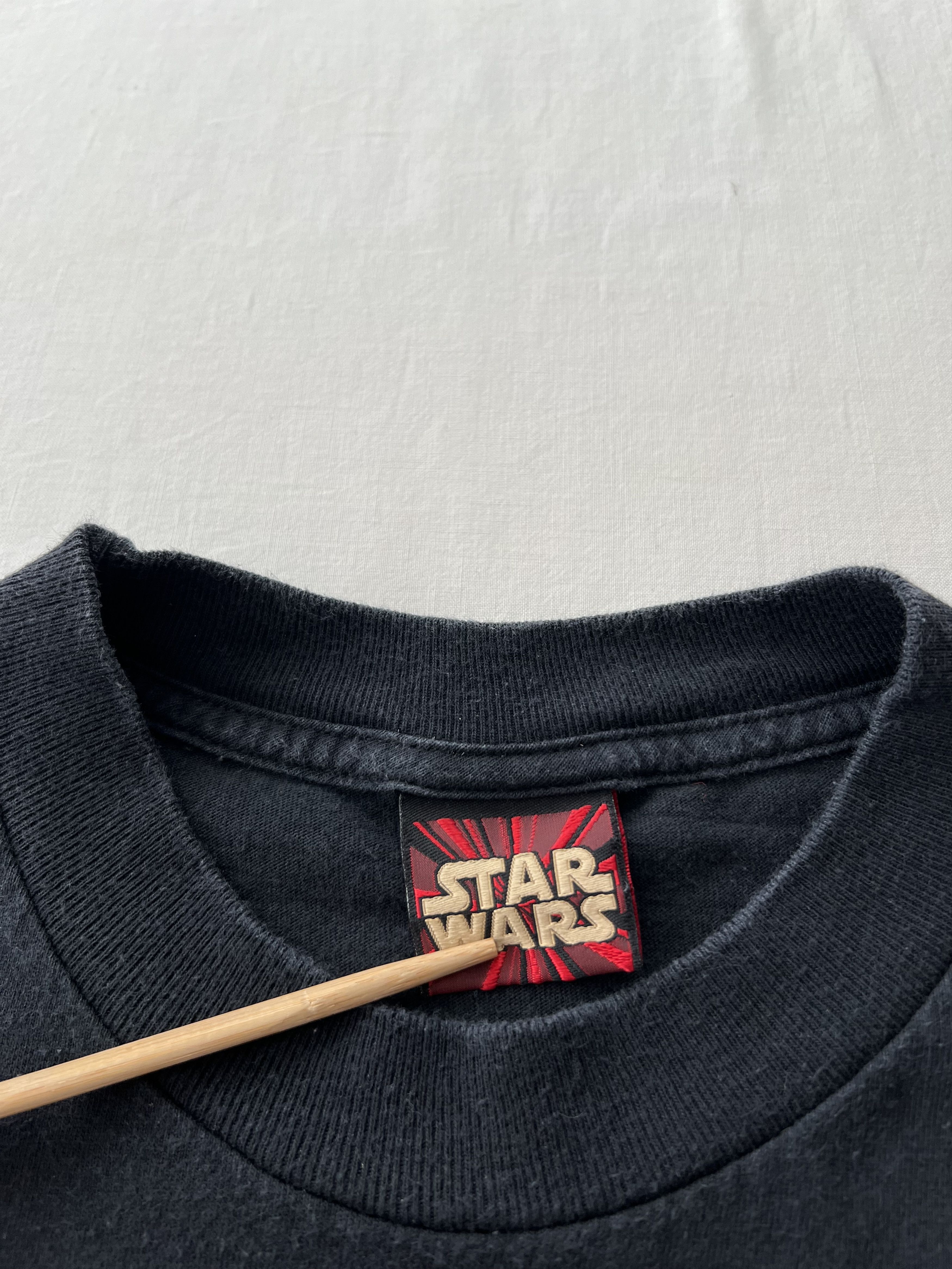 Star Wars Vintage 90s Star Wars Starfighter Movie Black T-shirt Size US L / EU 52-54 / 3 - 12 Thumbnail