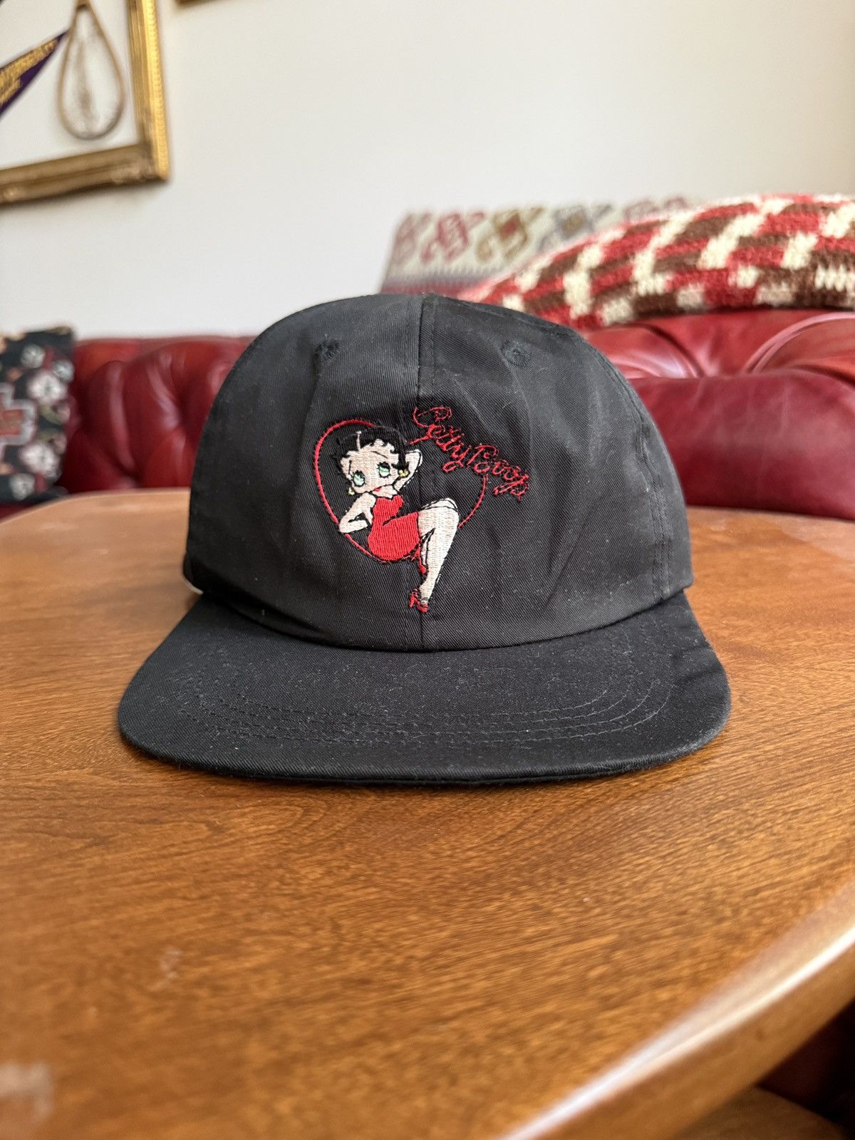Vintage Vintage 90s Betty Boop Snapback Embroidered Hat Size ONE SIZE - 1 Thumbnail