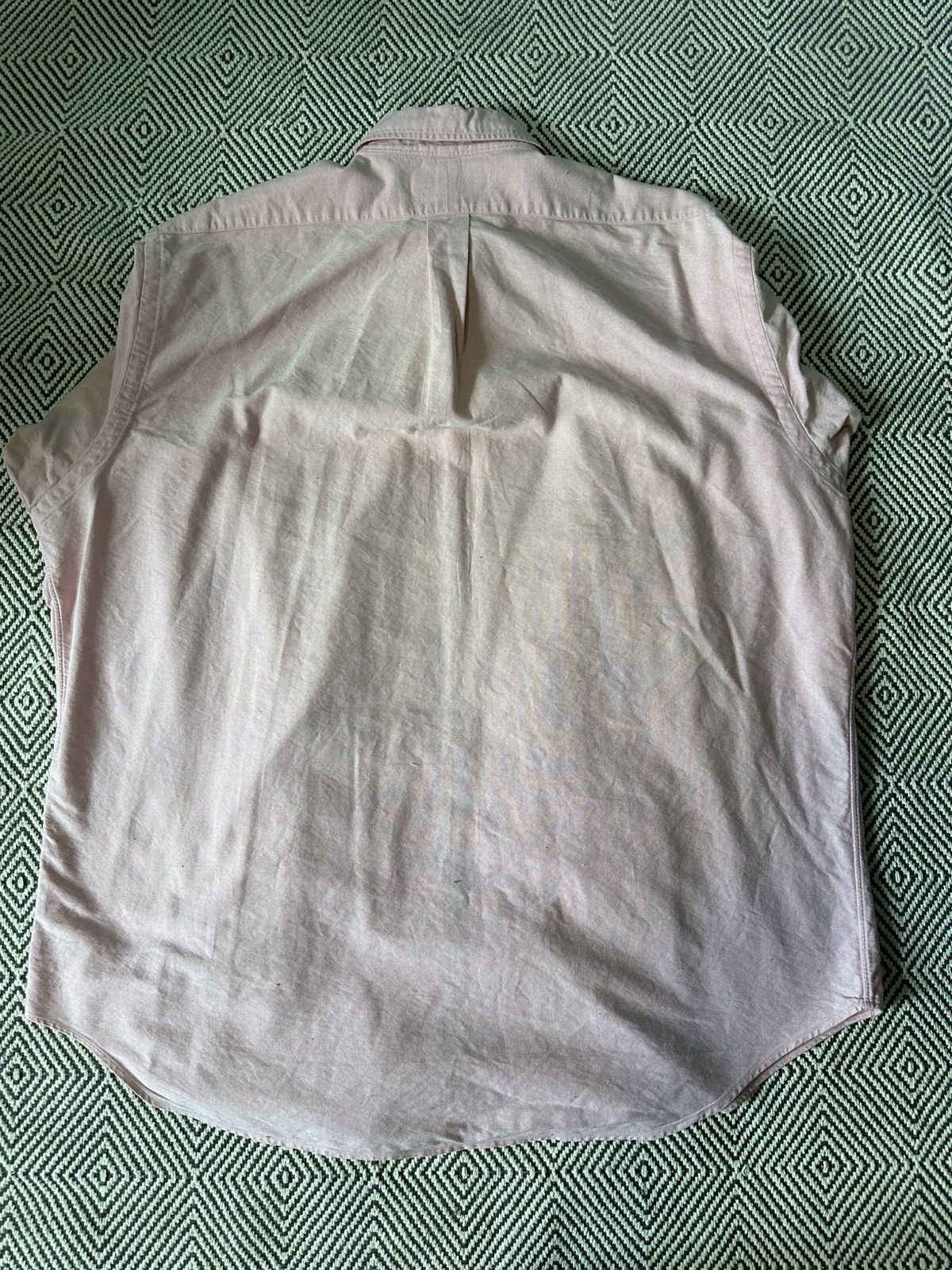 Polo Ralph Lauren Polo Ralph Lauren Button Down Pink Shirt 17 Neck 35 Length Size US XL / EU 56 / 4 - 2 Thumbnail