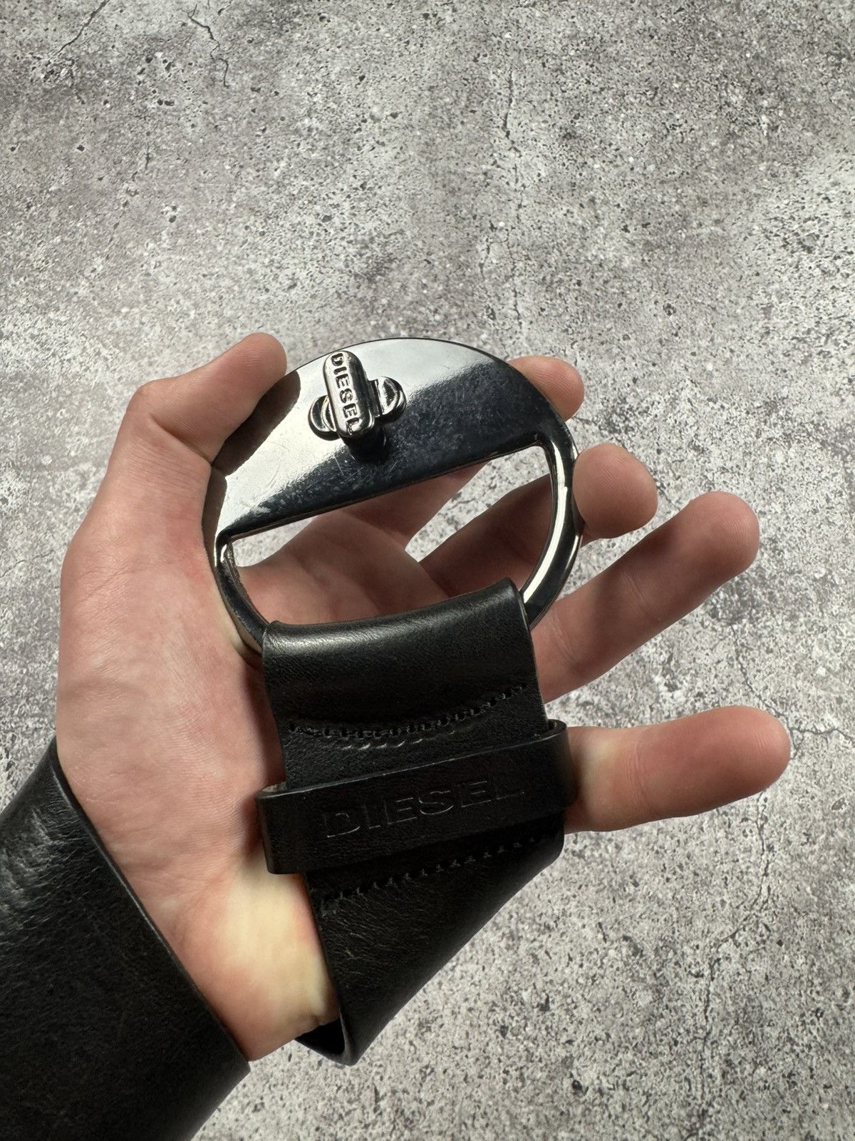 Diesel Vintage Diesel Japanesse black opium belt avant garde Y2K Size ONE SIZE - 2 Thumbnail