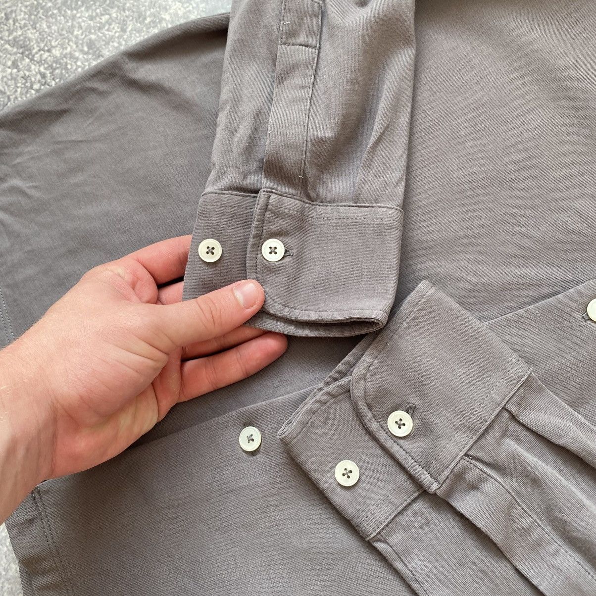 Mr P. Luxury Mr P. Basic Designer Button Up streetwear overshirt Size US S / EU 44-46 / 1 - 7 Thumbnail