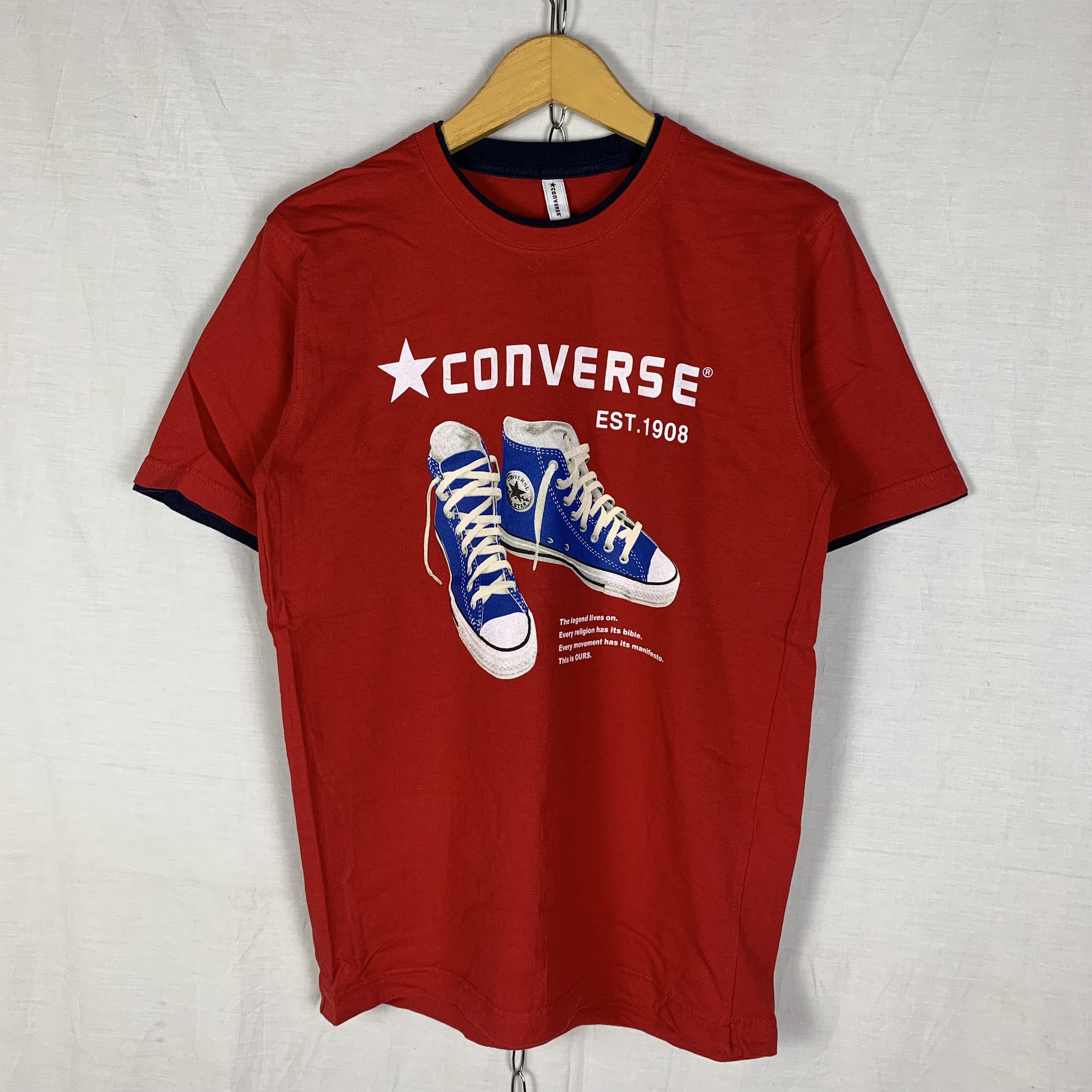 Converse Vintage 90s Converse All Star Tee Size US L / EU 52-54 / 3 - 1 Thumbnail