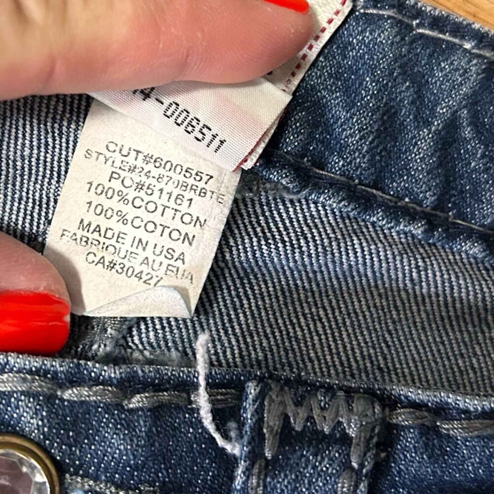 True Religion Nwt-True Religion Jeans-SZ 30 Size 30" / US 8 / IT 44 - 4 Thumbnail
