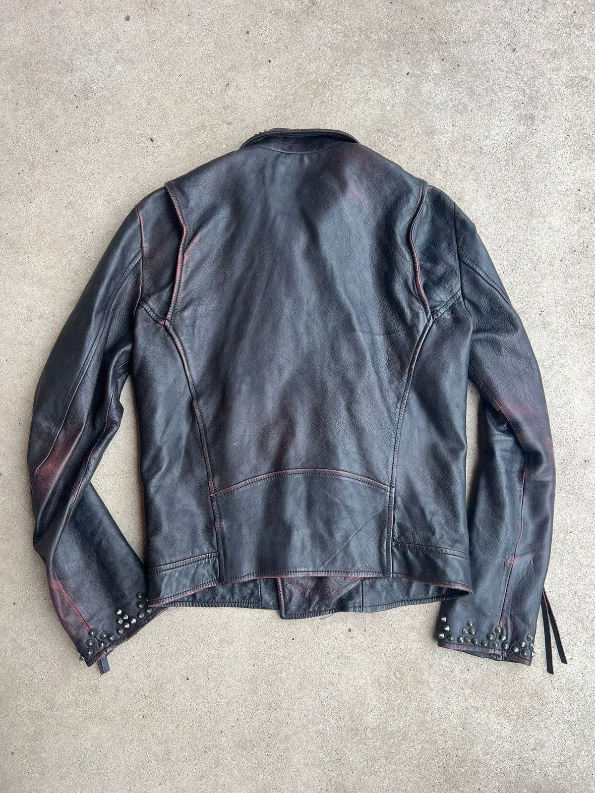 Just Cavalli × Roberto Cavalli Punk Leather Jacket Size US M / EU 48-50 / 2 - 5 Thumbnail