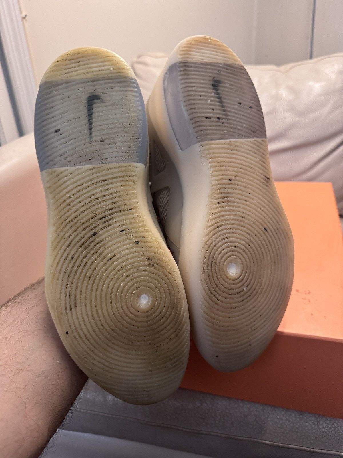 Fear of God × Nike Nike x Fear of god- Air fear of god 1 Oatmeal Size US 10 / EU 43 - 5 Thumbnail