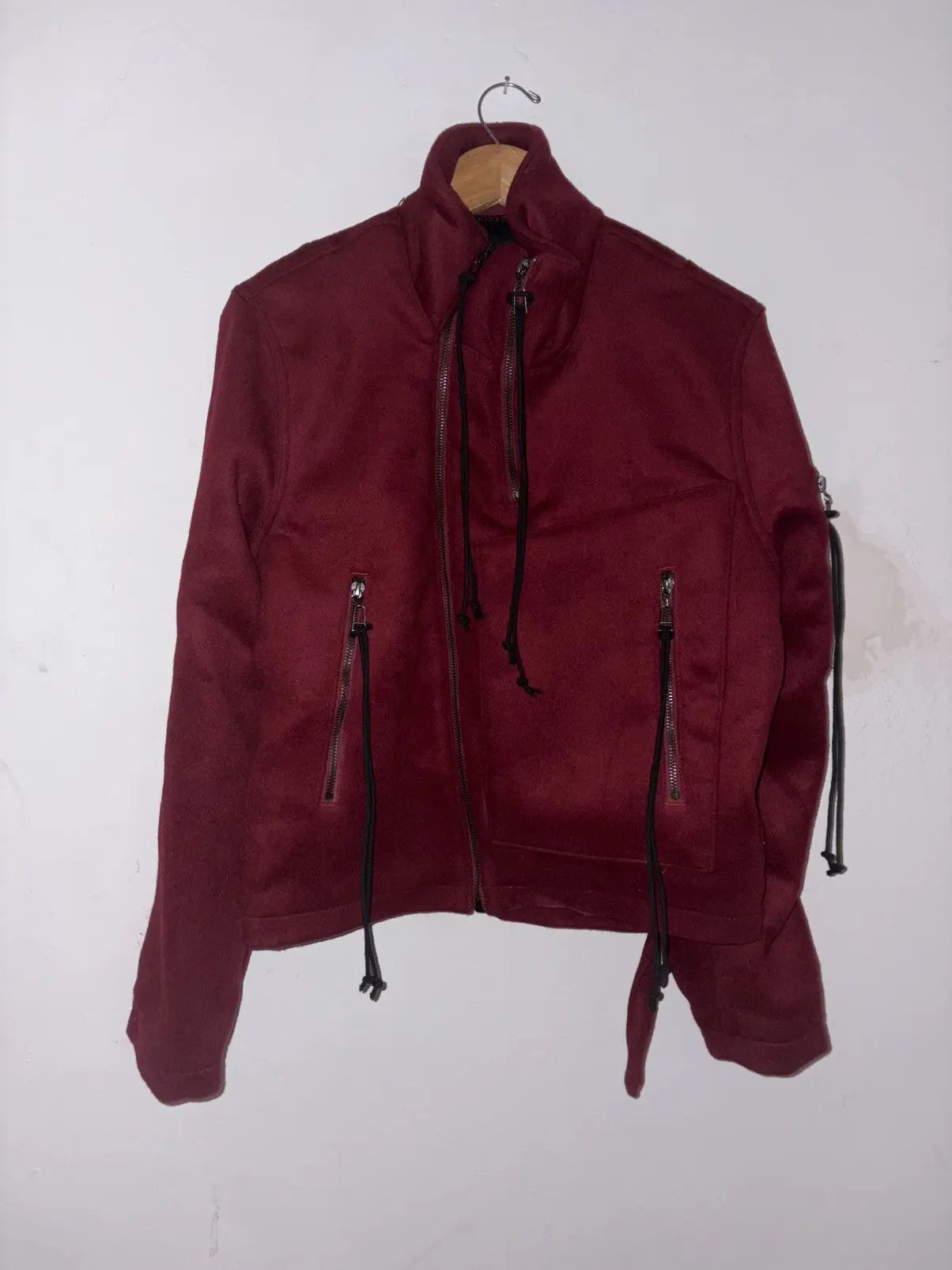 Somar Blood Wool Peril Moto Jacket