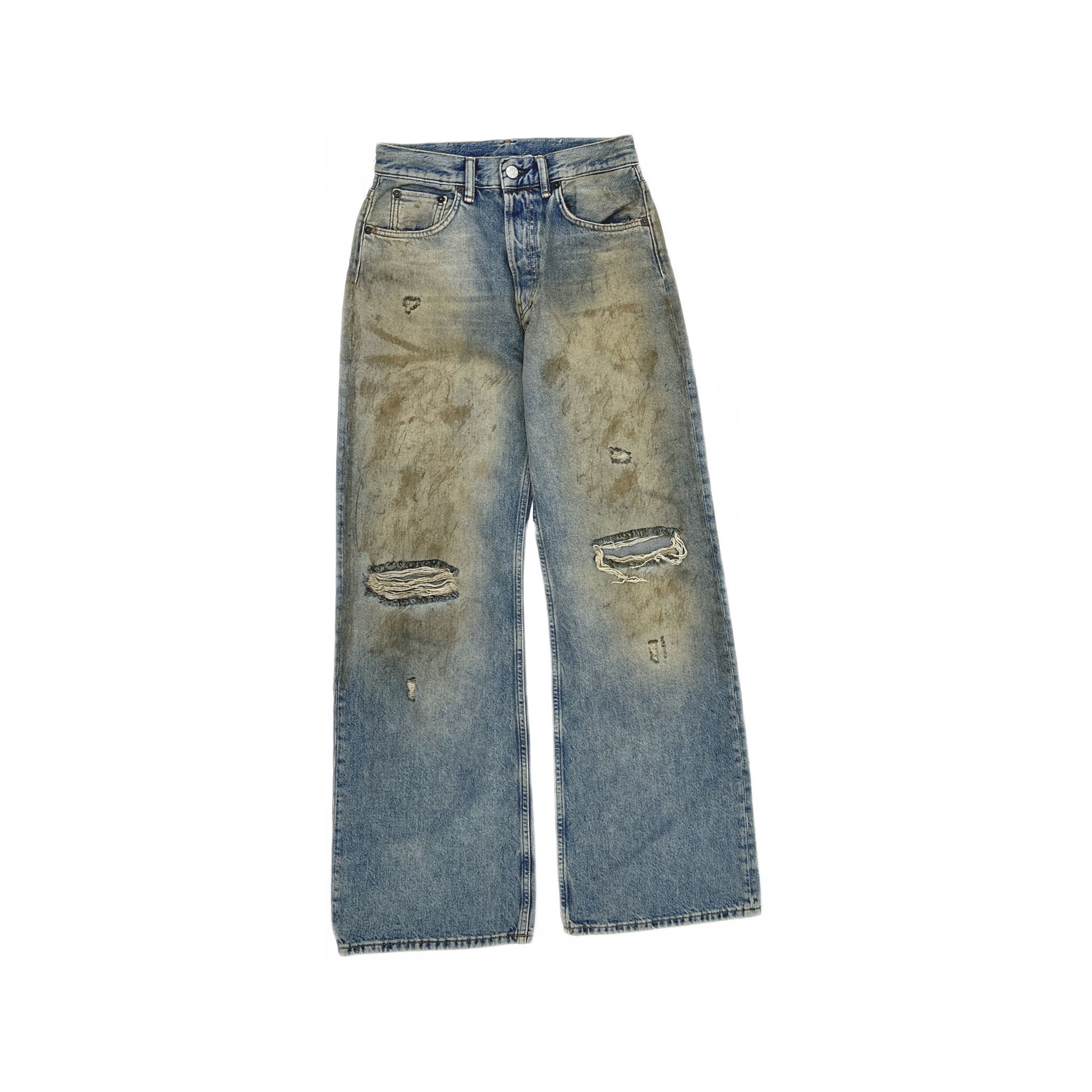 Acne Studios Acne Studios Distressed Wash Jeans Size 25 Size 25" / US 0 / IT 36 - 1 Thumbnail