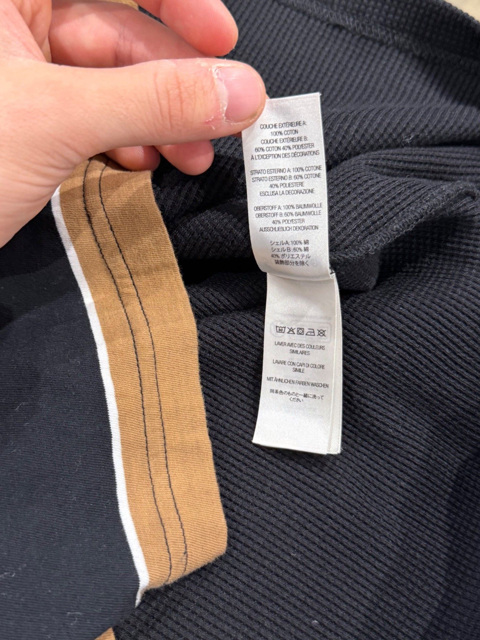 Supreme Supreme Dickies Thermal Polo Black Size US M / EU 48-50 / 2 - 11 Thumbnail