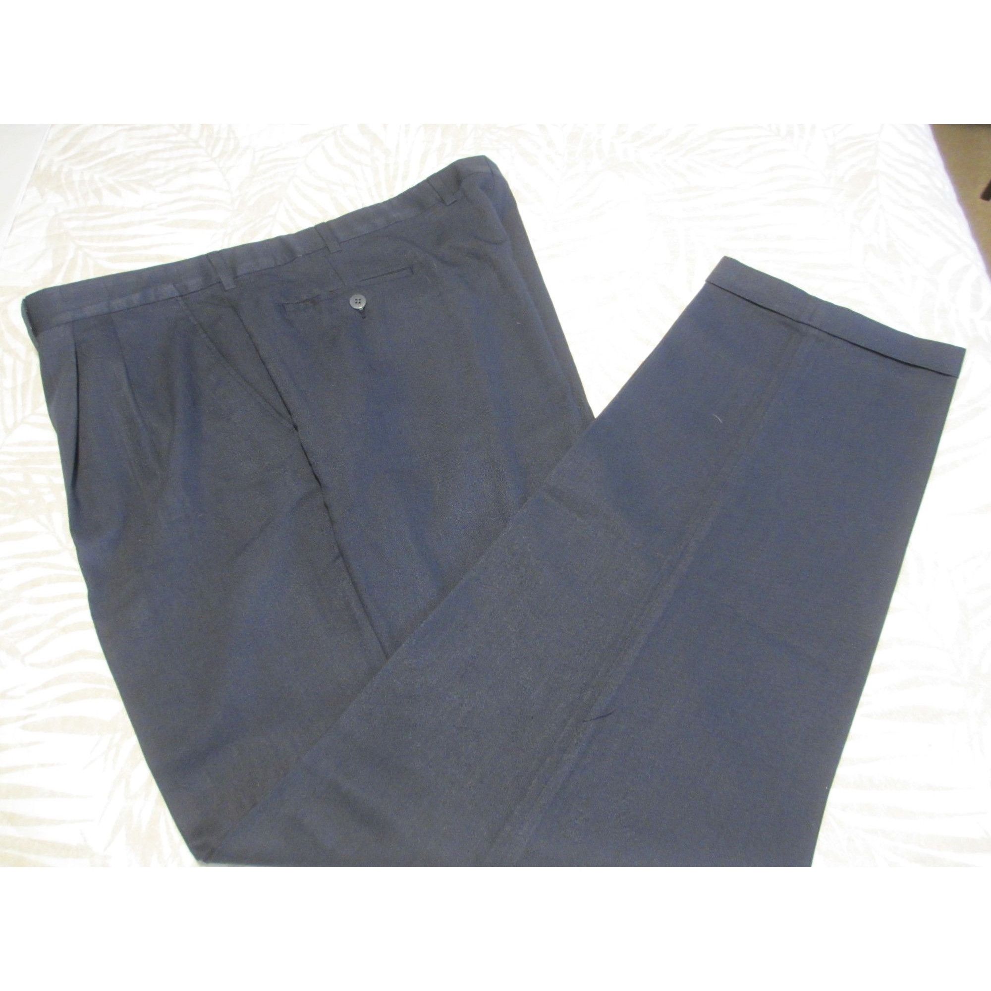 Savane Savane Deep Dye Mens Dress Pants Process 2000 No Fade No Wri Size US 44 / EU 60 - 2 Thumbnail