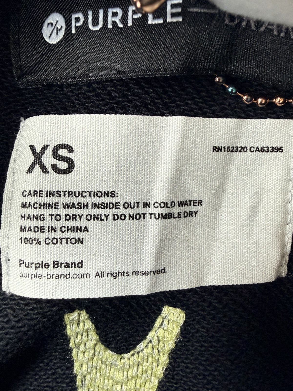 Purple Brand Purple Brand Hoodie - size XS Size US XS / EU 42 / 0 - 3 Thumbnail