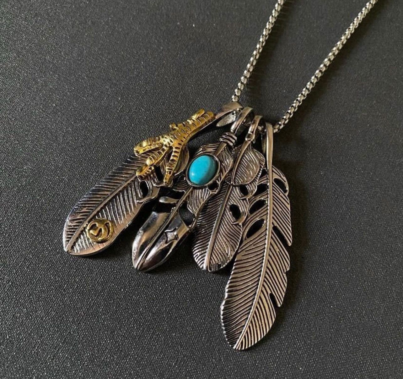 Jewelry × Native Silver Native Necklace Pendant Size ONE SIZE - 1 Thumbnail