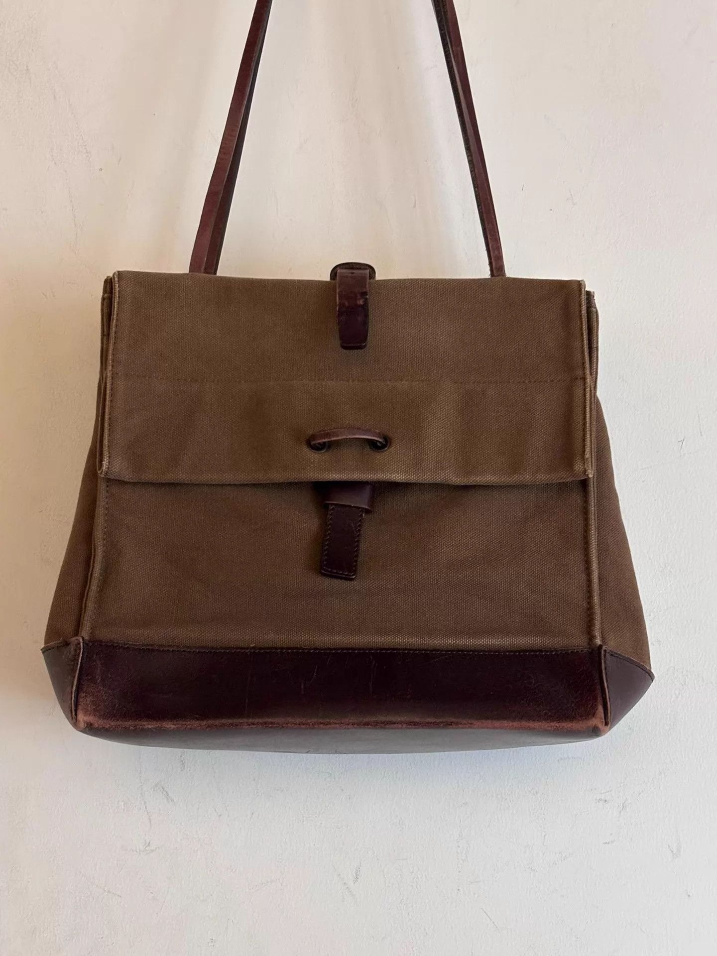 Dries Van Noten Dries Van Noten 00s Sherry Brown Crossbody Bag Size ONE SIZE - 4 Thumbnail