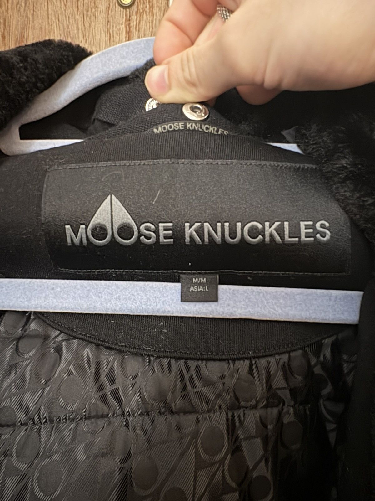Moose Knuckles Moose Knuckes Black Fur Bunny Hoodie Size US M / EU 48-50 / 2 - 2 Thumbnail