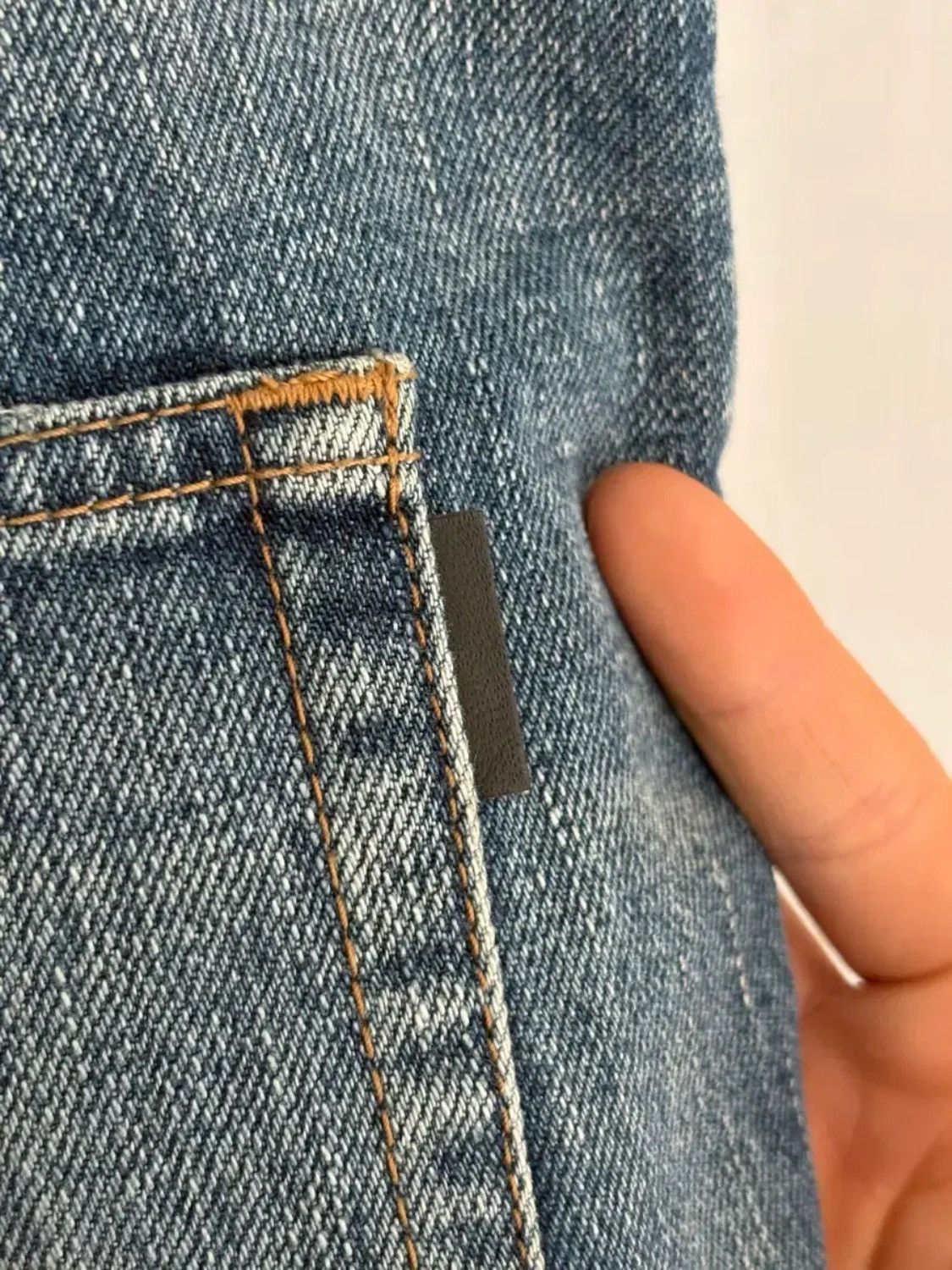 Saint Laurent Paris Saint Laurent 18FW Distressed Denim Jeans Size US 32 / EU 48 - 5 Thumbnail