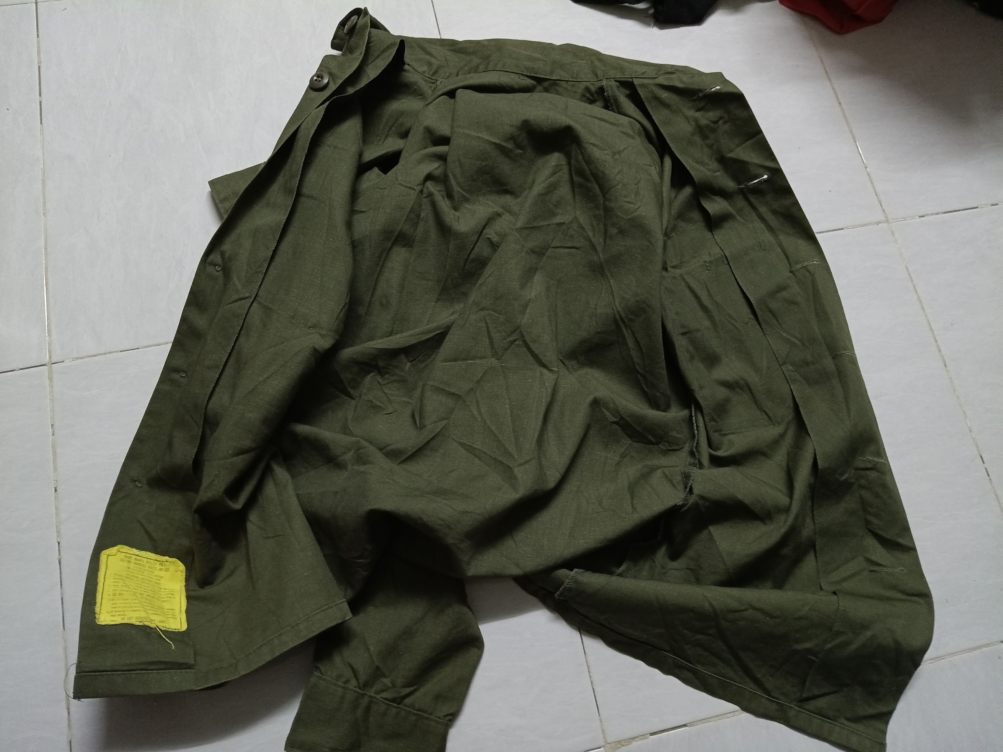 Vintage Vintage u.s army shirt slim S Size US S / EU 44-46 / 1 - 5 Thumbnail