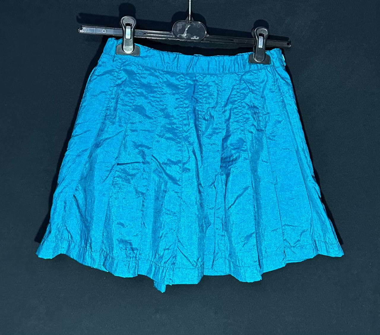 Nike NIKE Challenge Court Vintage 90s Tennis Skirt Pleated Nylon Size 23" - 5 Thumbnail