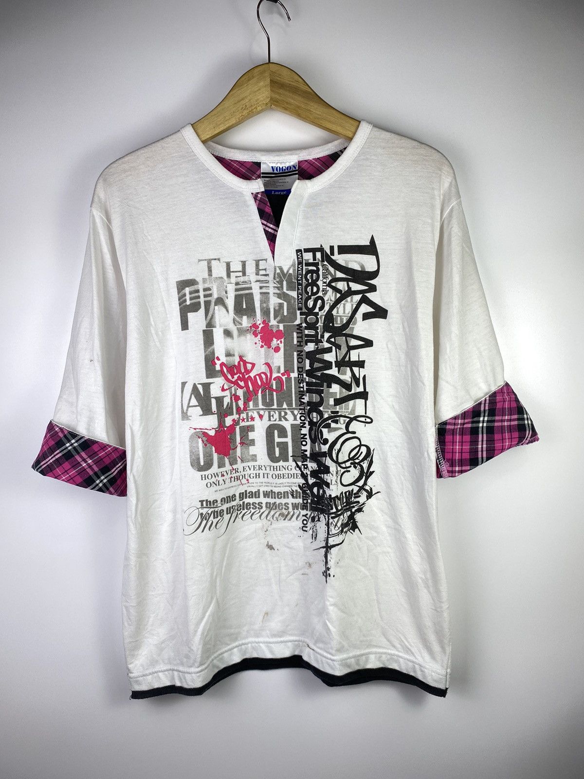 Hysteric Glamour × If Six Was Nine × Japanese Brand vogon double layer longsleeve y2k tartan Size US M / EU 48-50 / 2 - 1 Thumbnail