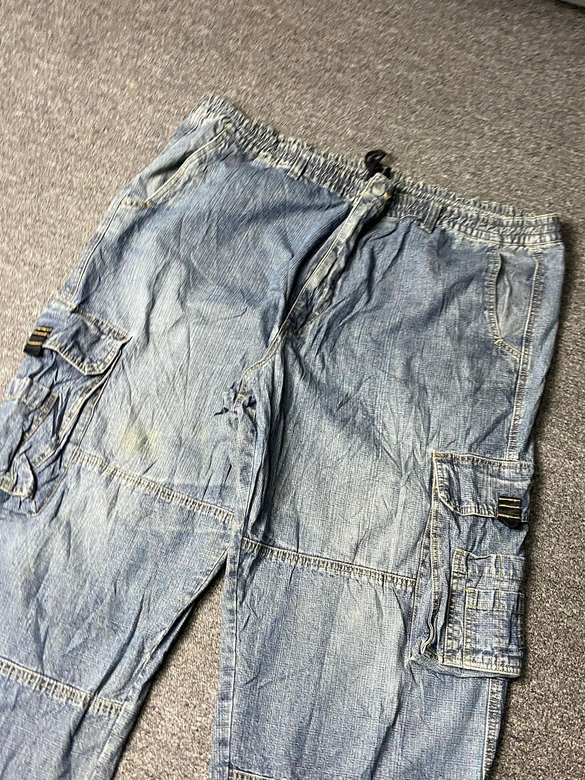 Japanese Brand Japanese Brand Baggy Cargo Jeans (158) Size US 44 / EU 60 - 9 Thumbnail