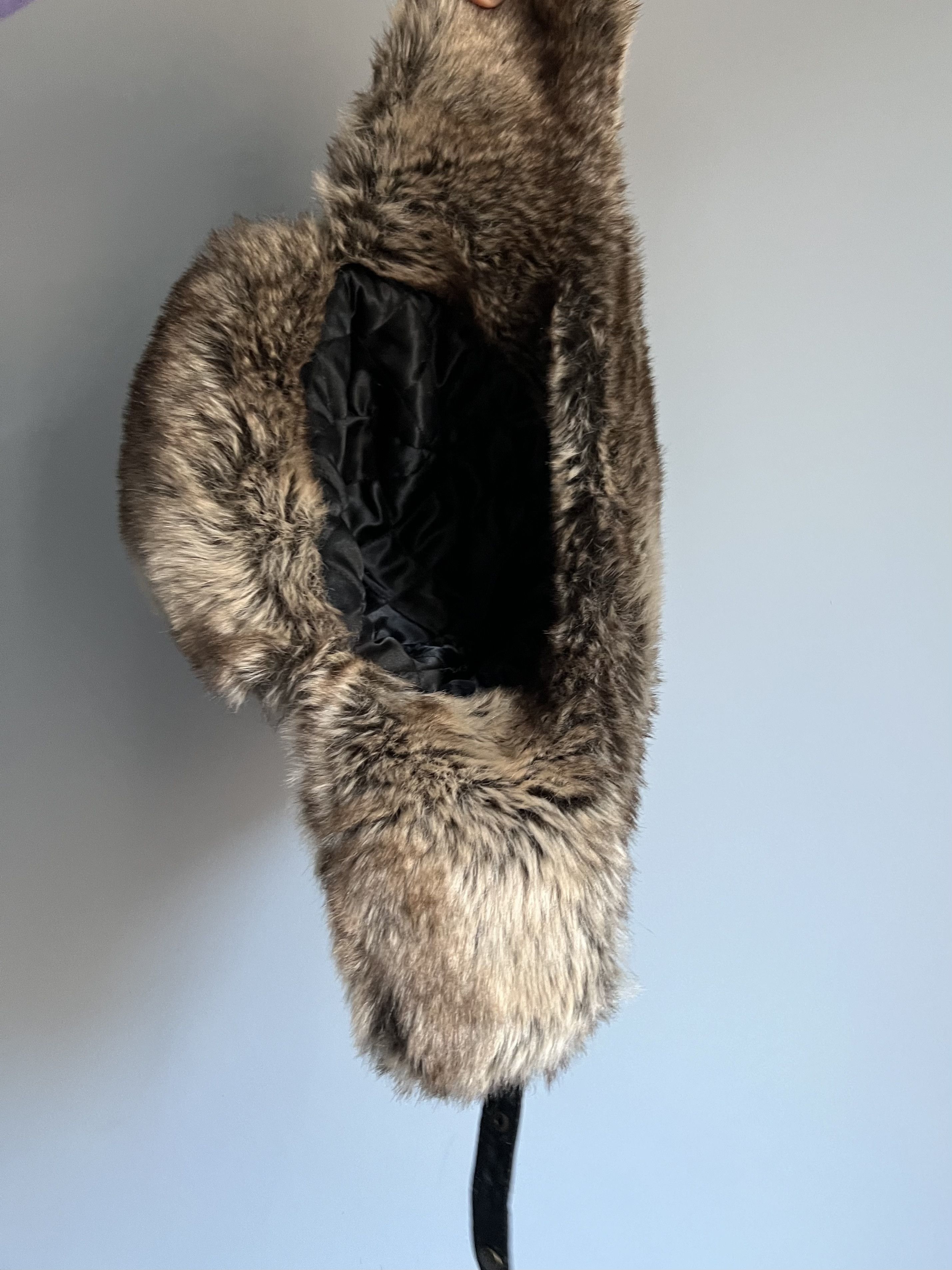 Japanese Brand Alt Ushanka Fuzzy Trapper Fur Winter Hat Size ONE SIZE - 6 Thumbnail