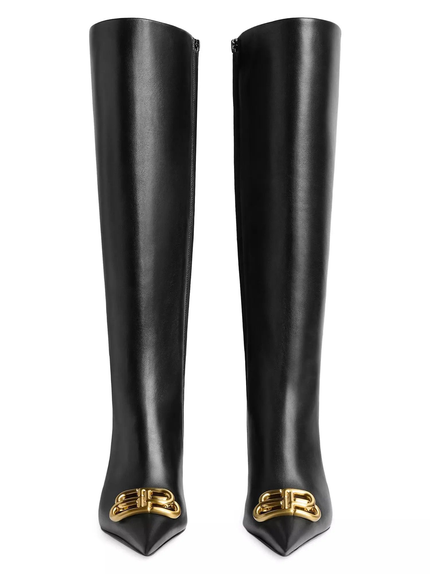 Balenciaga o1w1db10625 Square Knife BB 80mm Boots in Black Size US 11 / IT 41 - 3 Thumbnail