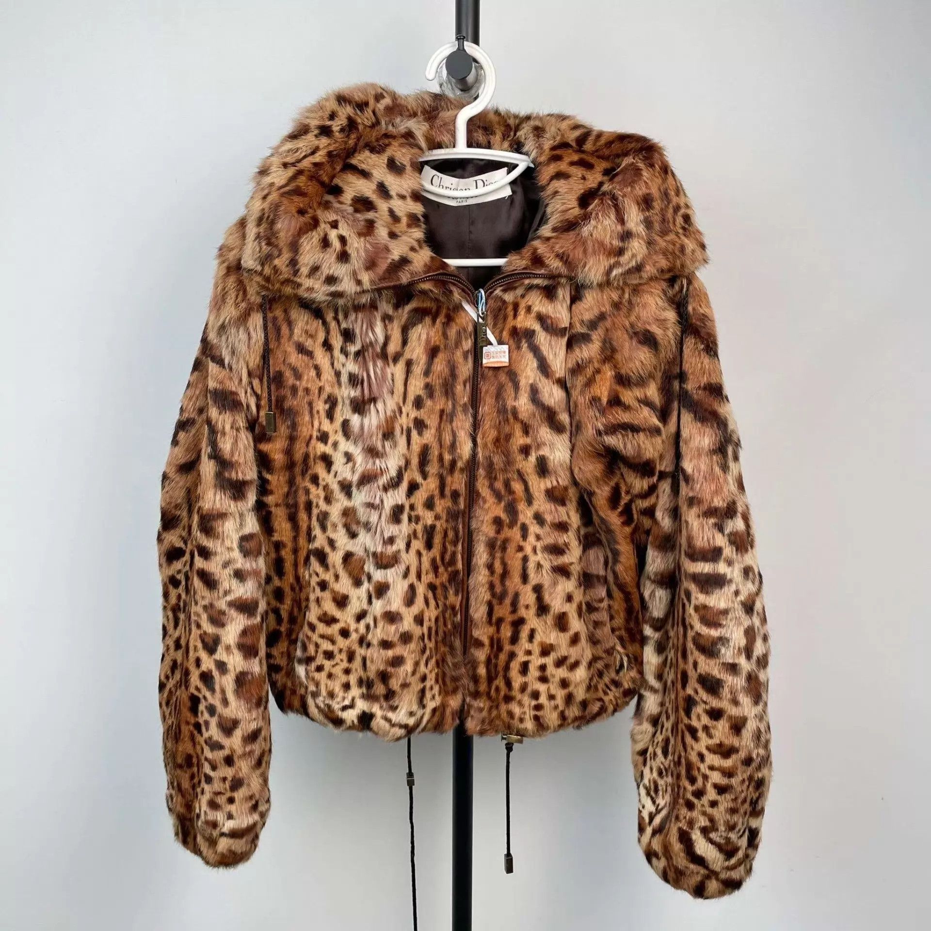 Dior Dior Leopard Print 97 New Jacket Size S / US 4 / IT 40 - 1 Thumbnail