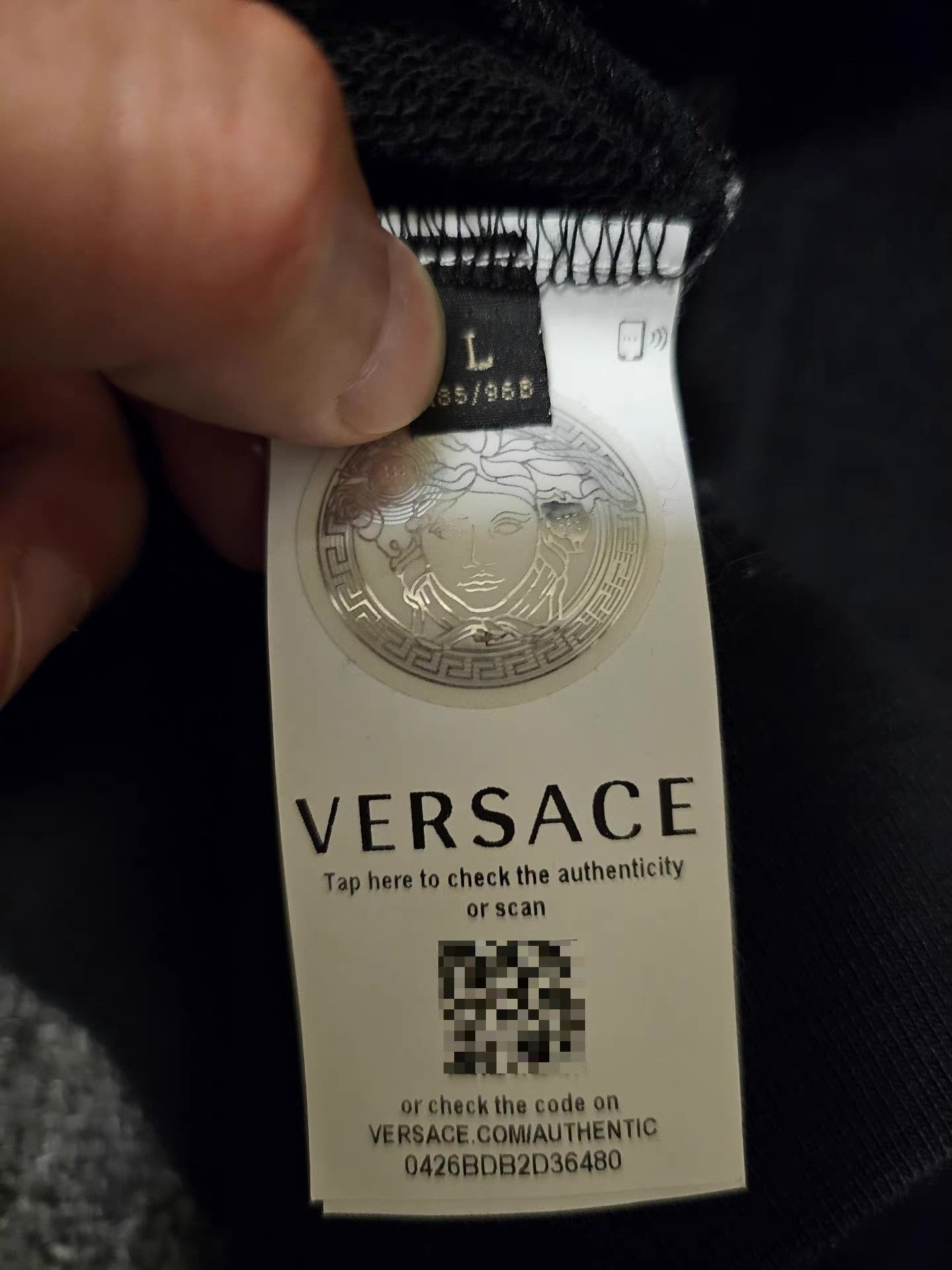Versace Versace Men's Sweatshirt, Q4 Size US L / EU 52-54 / 3 - 5 Thumbnail