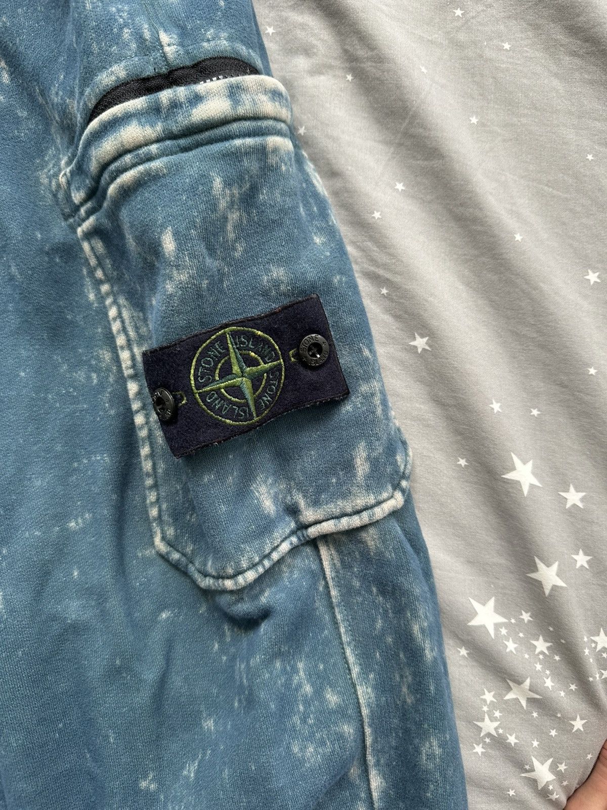 Stone Island Stone Island Tie Dye Tracksuit Suit Hoodie Sweatpants Set Size US 38 / EU 54 - 5 Thumbnail