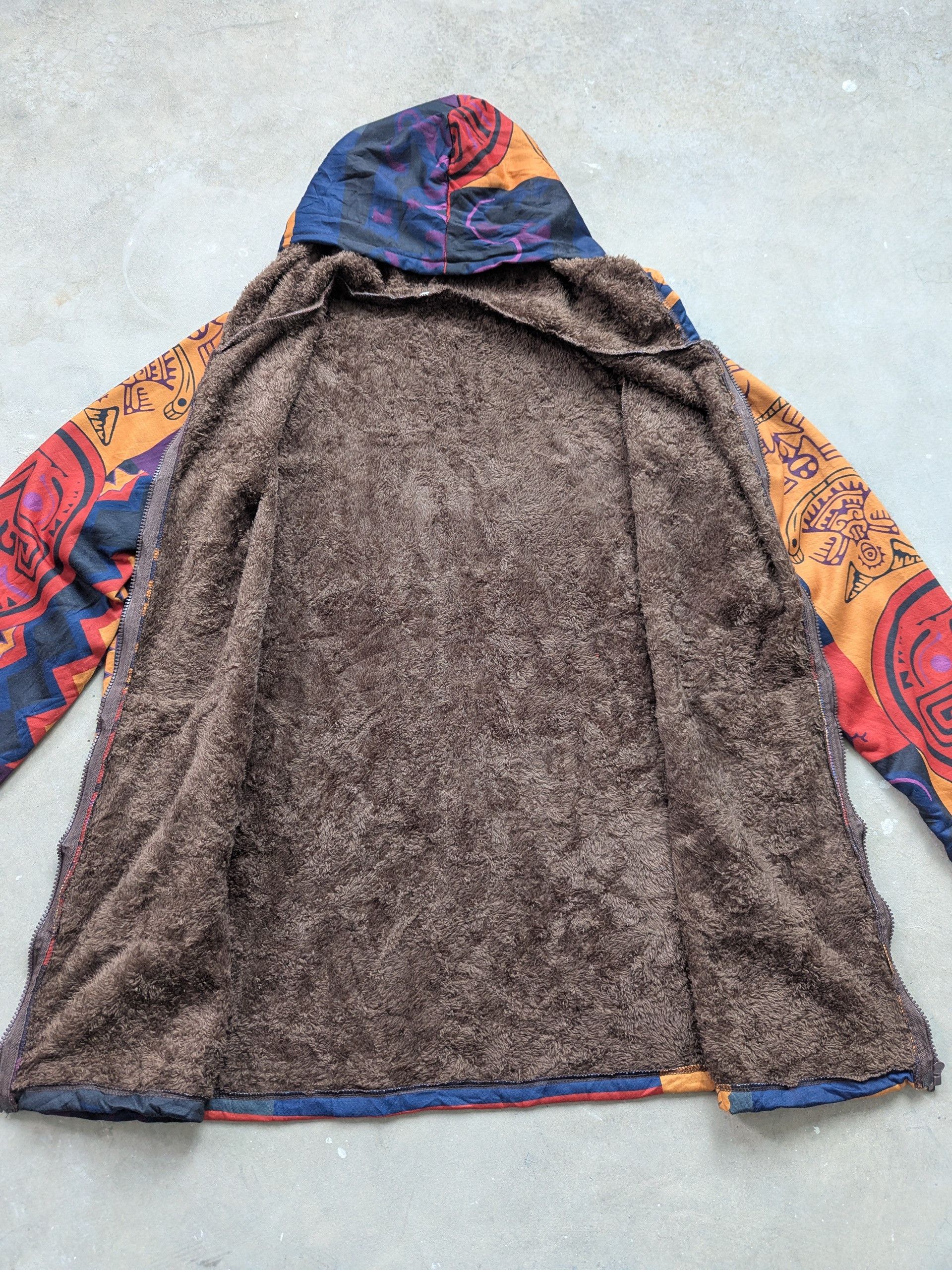 Art Comes First × Japanese Brand Vintage 90s Japanese Motif Hoodie Sweater Lining Fleece Size US L / EU 52-54 / 3 - 8 Thumbnail