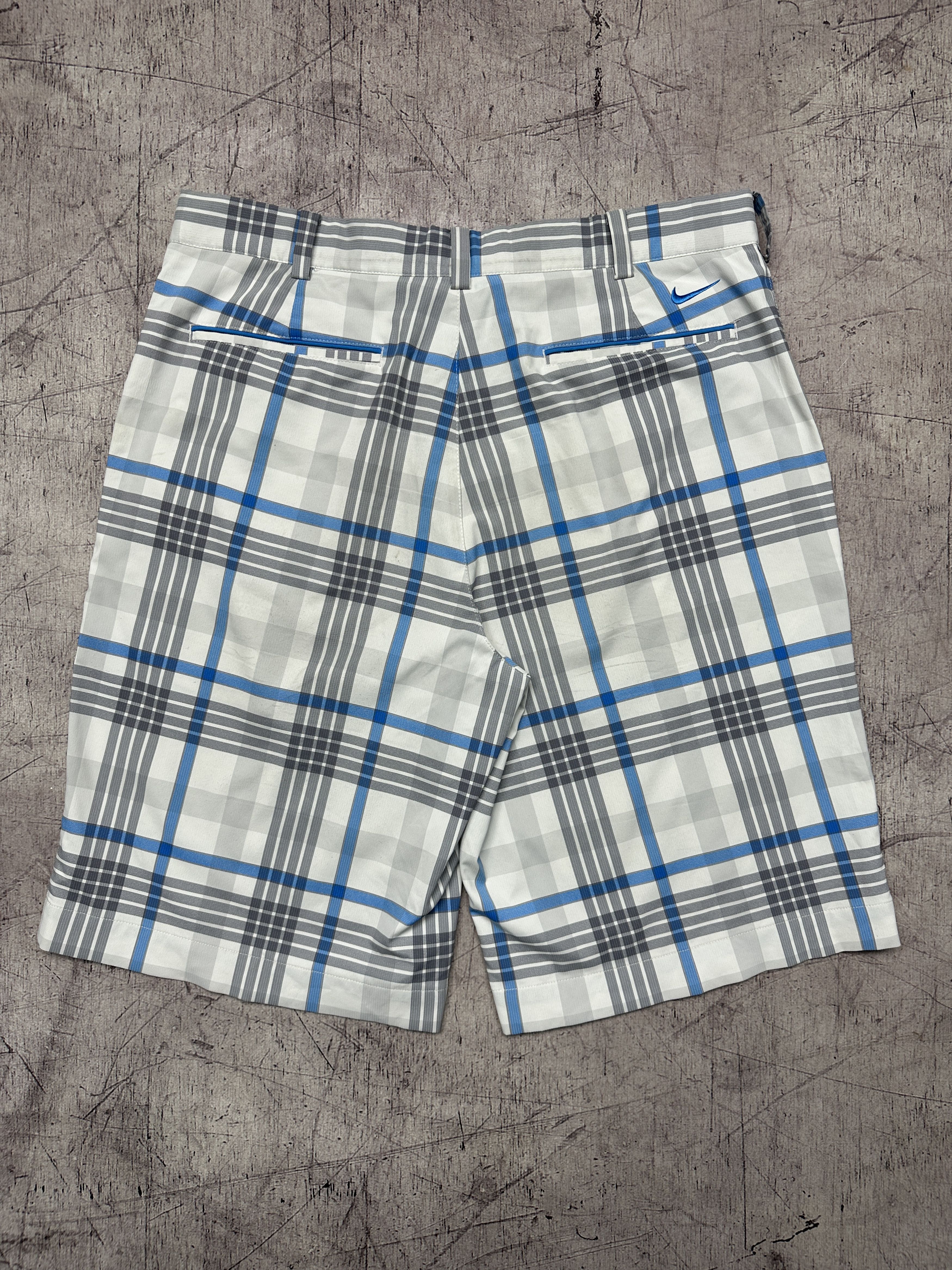 Nike Nike Golf Mens Checkered Shorts Size US 32 / EU 48 - 7 Thumbnail
