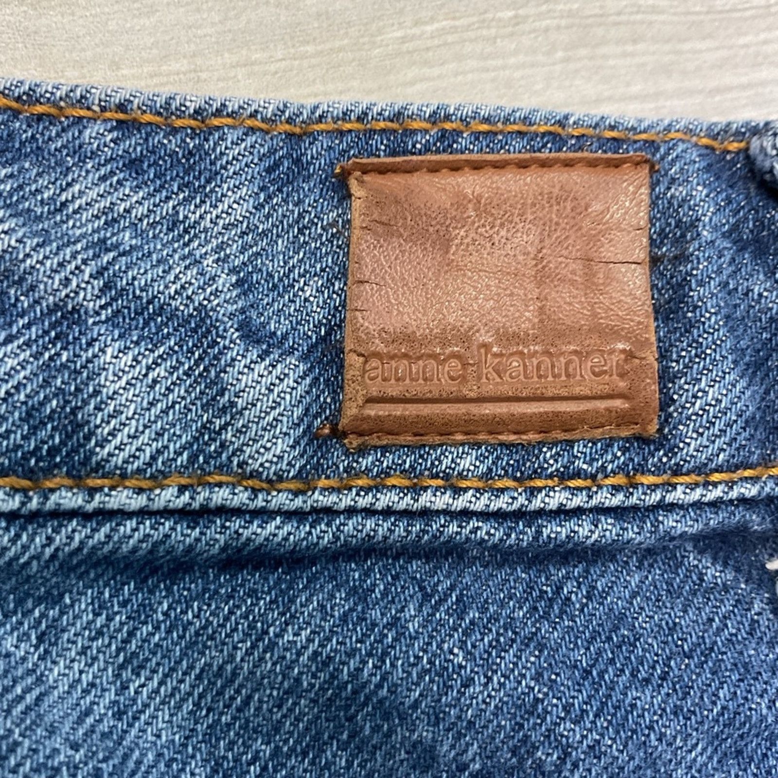 Vintage A | K Denim Cut-Off Shorts Size US 36 / EU 52 - 4 Thumbnail