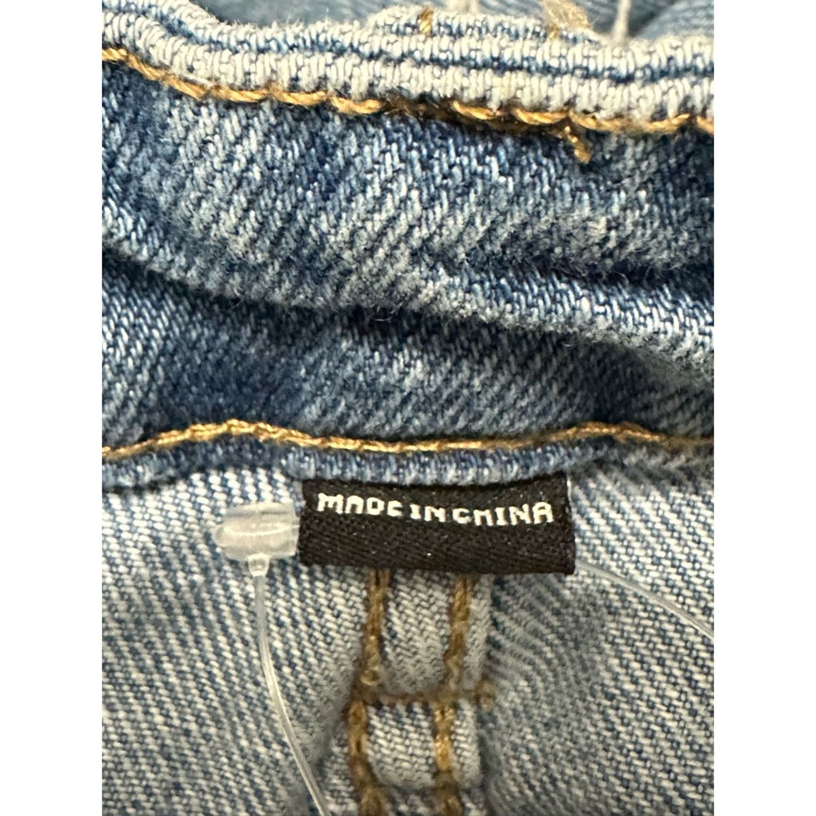 Other Blank NYC The Baxter Straight Leg Jeans Distressed Womens 25 Size 25" / US 0 / IT 36 - 10 Thumbnail