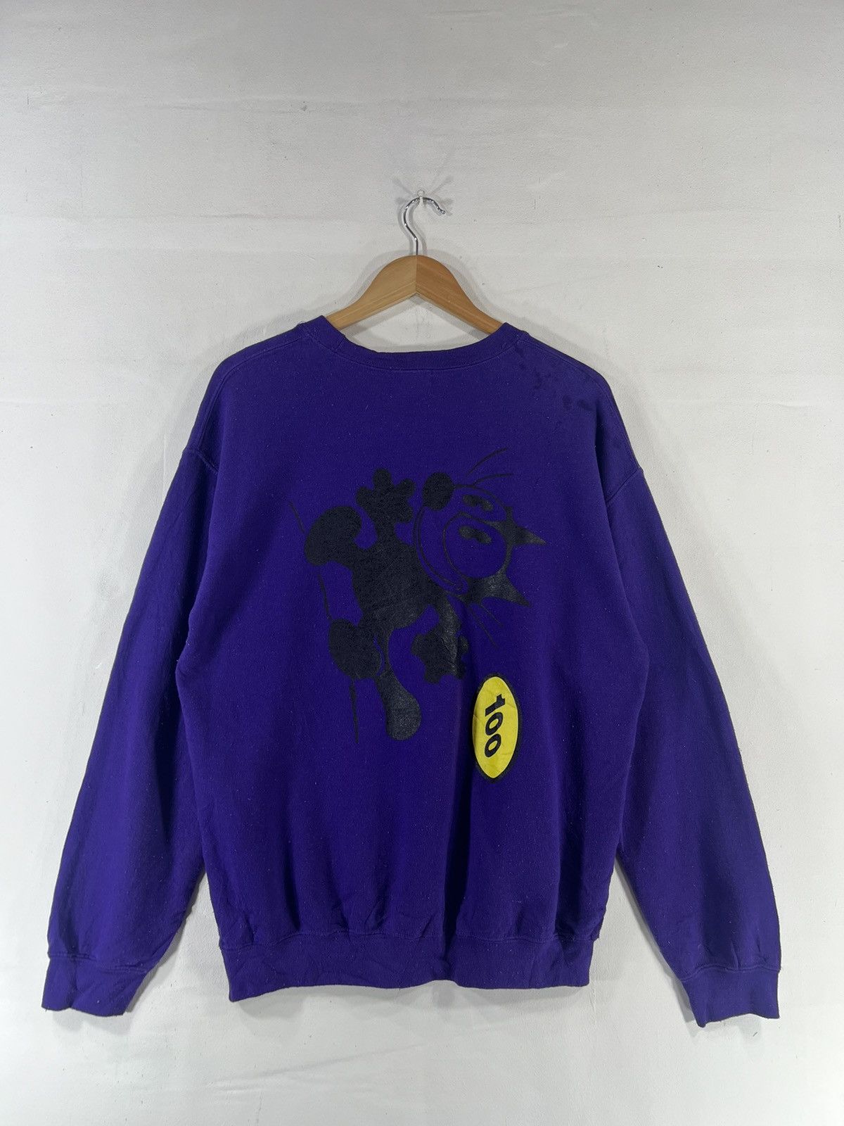 Vintage Felix The Cat Movie Sweatshirt Size US L / EU 52-54 / 3 - 2 Thumbnail