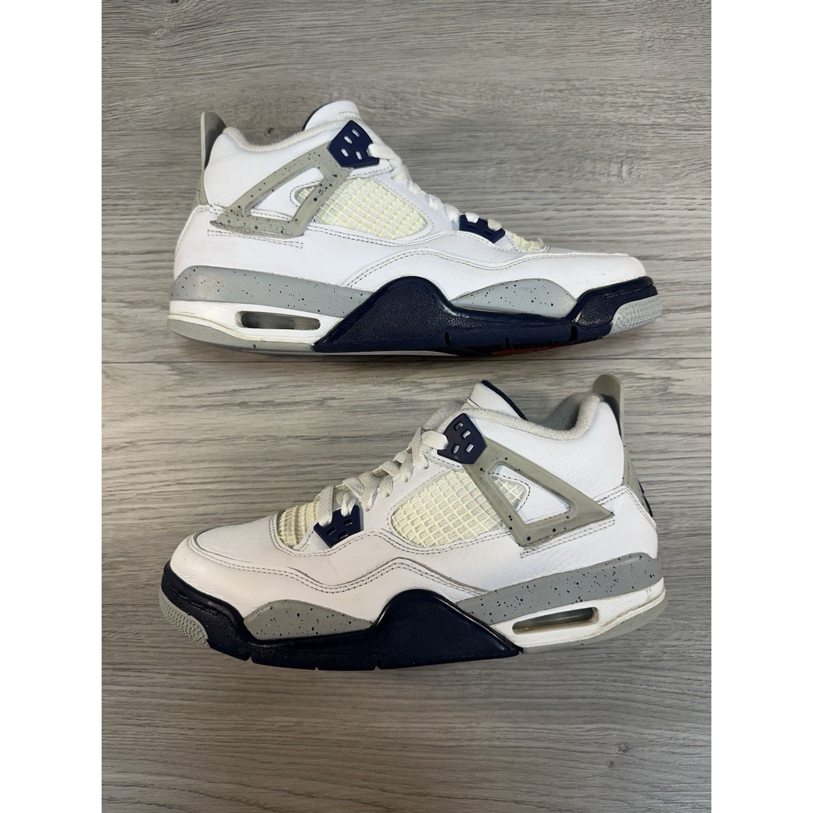 Jordan Brand Jordan 4 Retro Midnight Navy GS - Size 7y Size US 7 / EU 40 - 2 Thumbnail