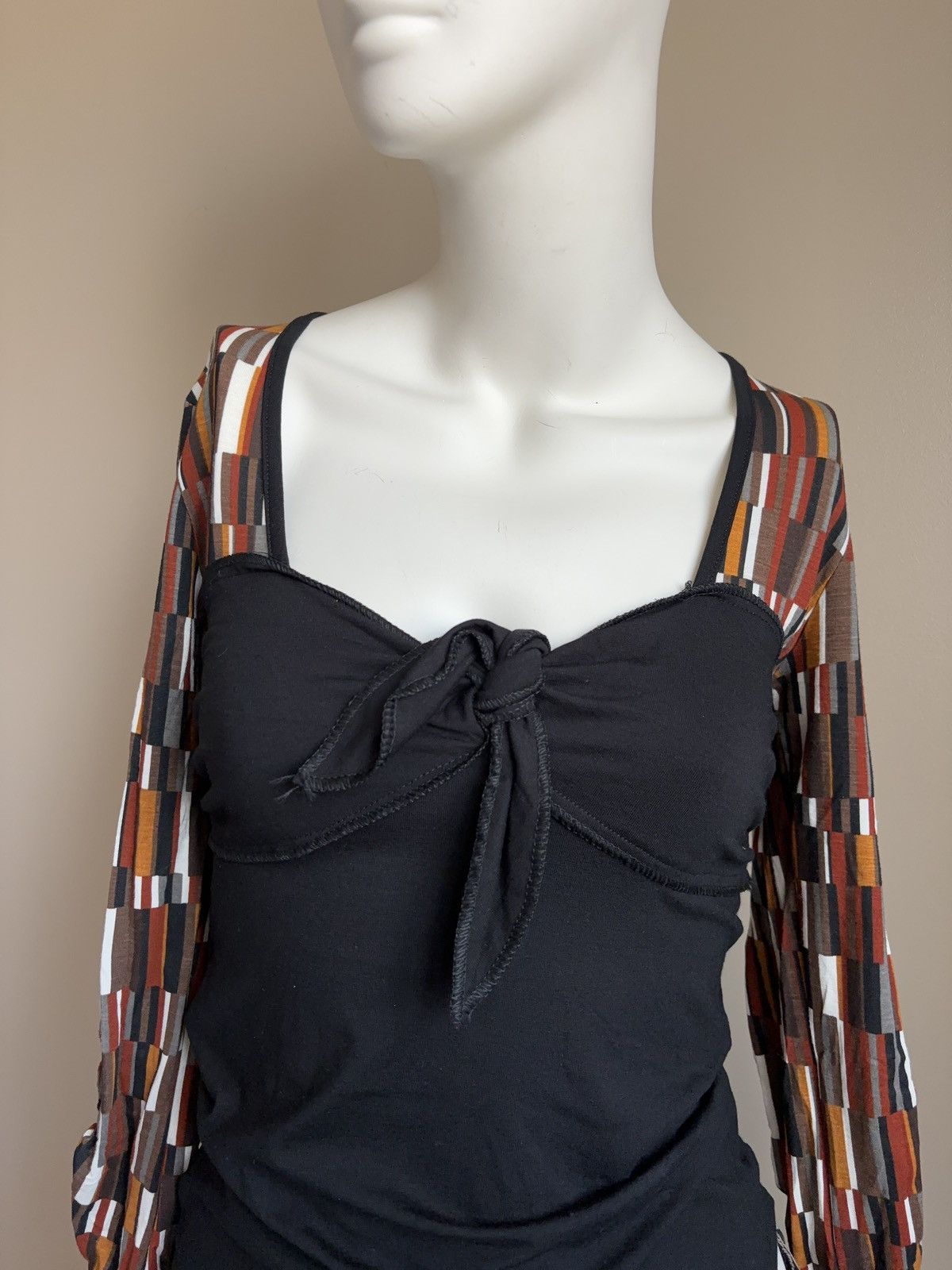 Vintage French NEW blouse long sleeve top coquette style vintage Size S / US 4 / IT 40 - 4 Thumbnail
