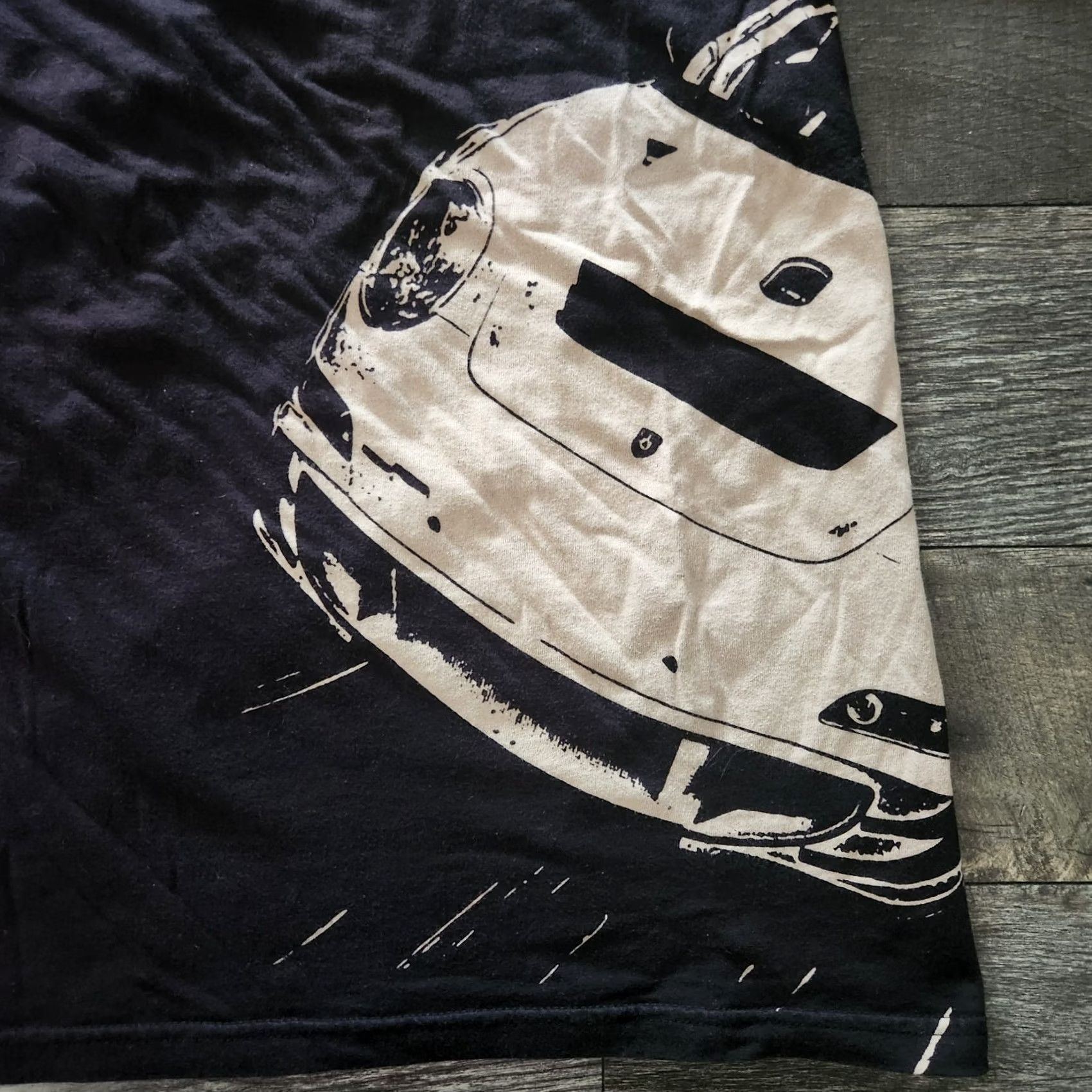 Hanes Porsche Road Course Racing Shirt Tee Small Wrap Around Print Putnam Park Size US S / EU 44-46 / 1 - 2 Thumbnail