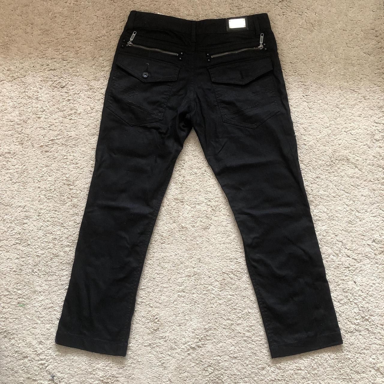 semanticdesign Slim Semantic Design Black Jeans Size US 31 - 2 Thumbnail