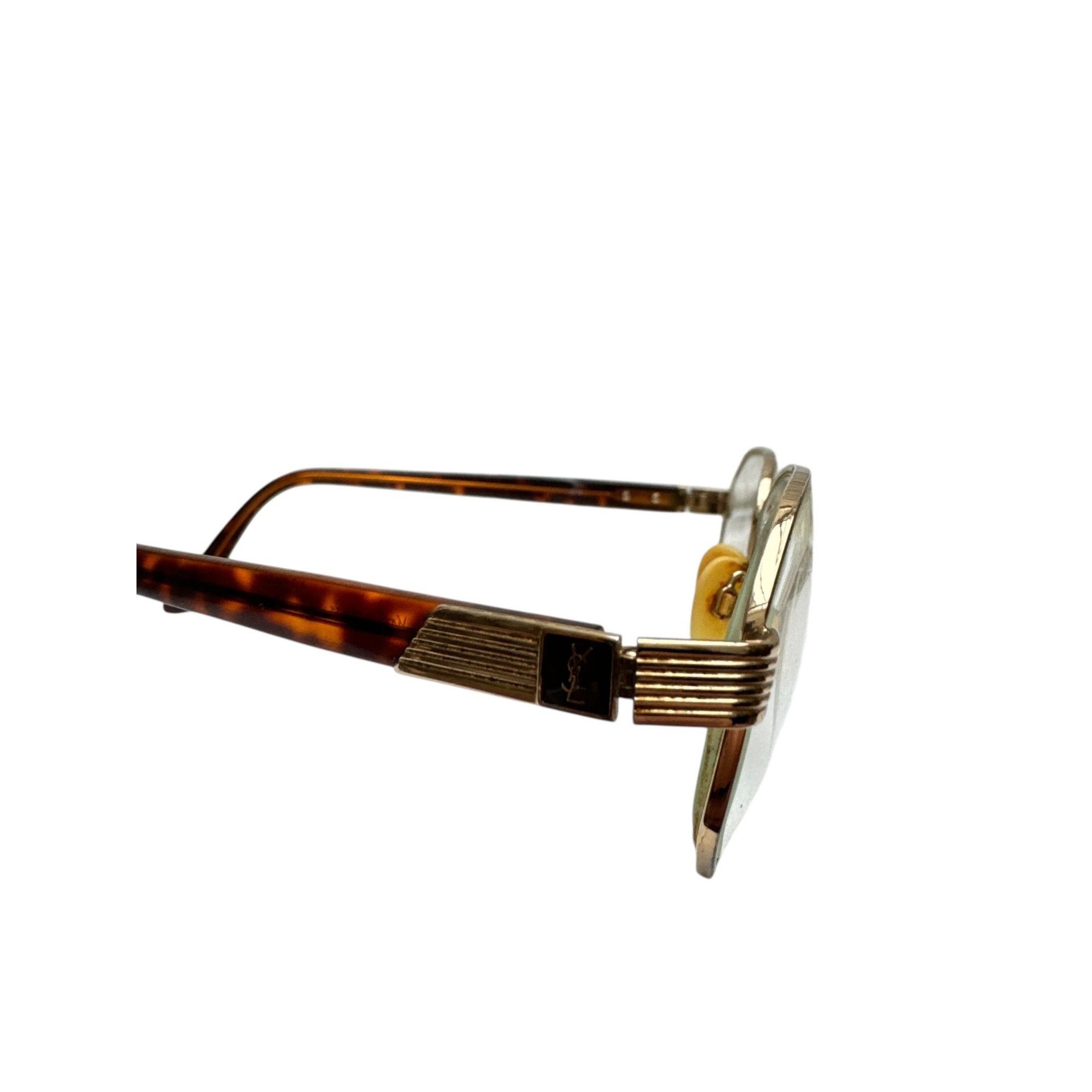 Yves Saint Laurent Vintage 1980s Aviator Glasses Size ONE SIZE - 3 Thumbnail