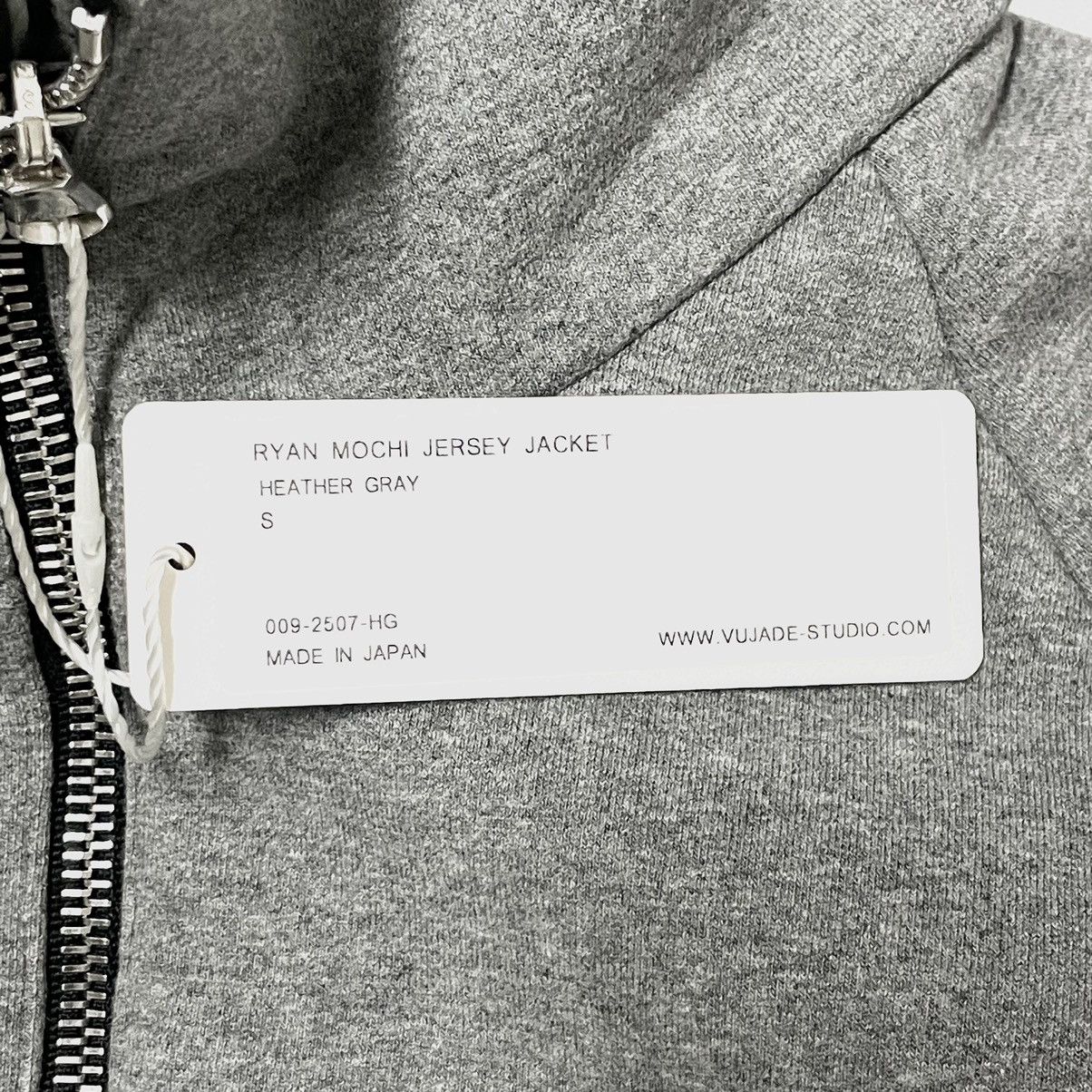 Vuja De Ryan Mochi Jersey Jacket In Heather Grey New