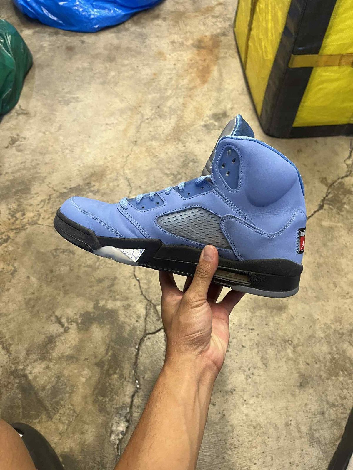 Jordan Brand Jordan 5 UNC University Blue Size US 10 / EU 43 - 1 Thumbnail