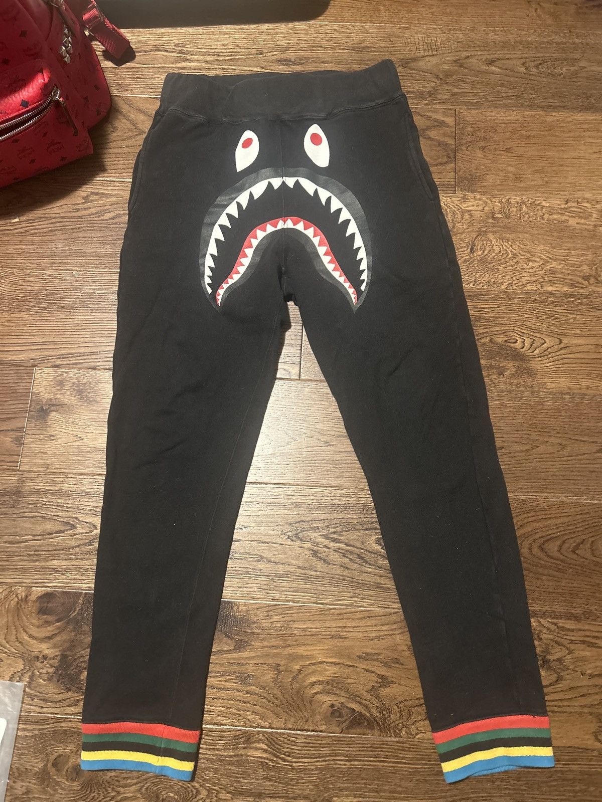Bape Bape shark pants Size US 29 - 2 Thumbnail