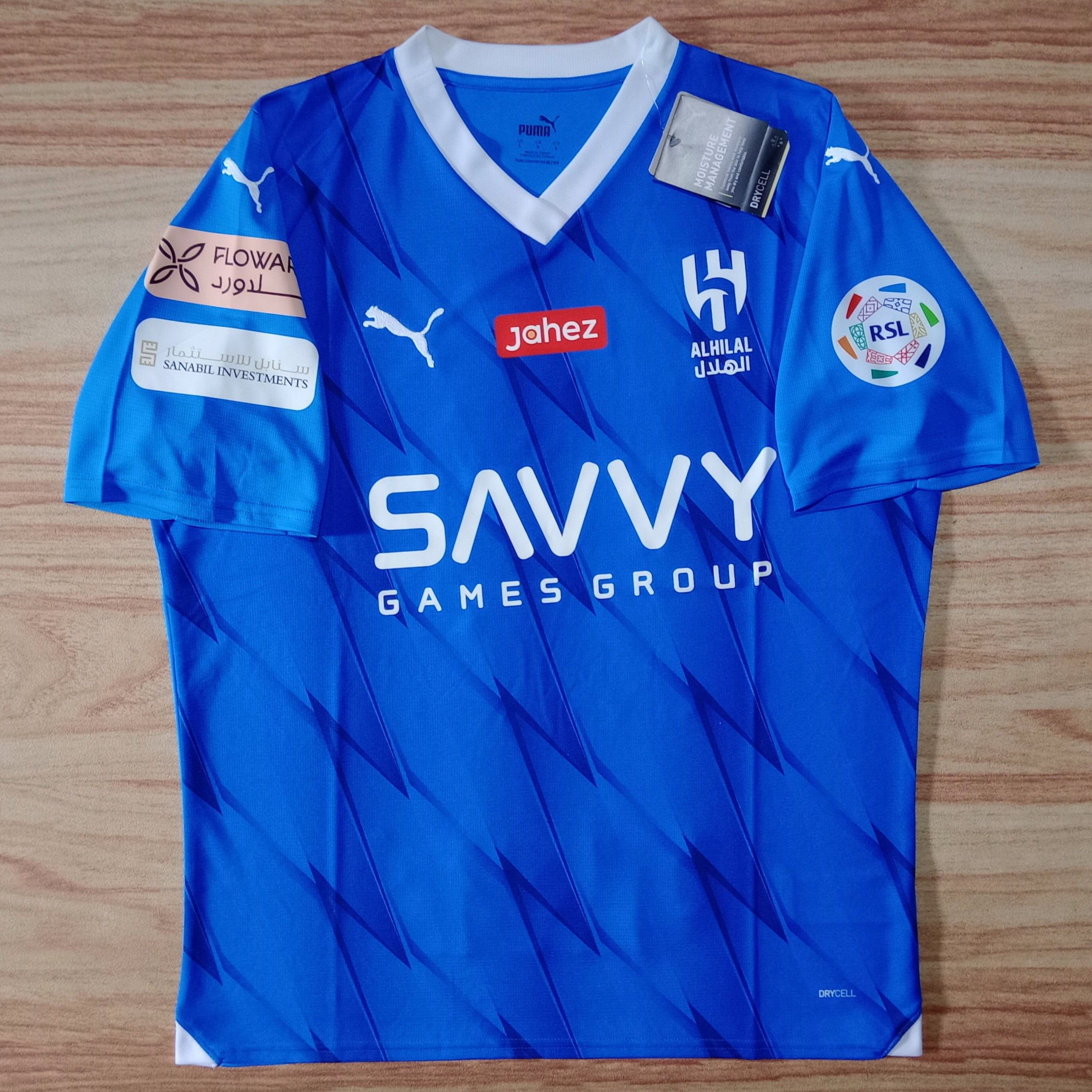 Puma Al Hilal 2023-2024 Home Jersey Neymar Jr 10 Size US L / EU 52-54 / 3 - 1 Thumbnail