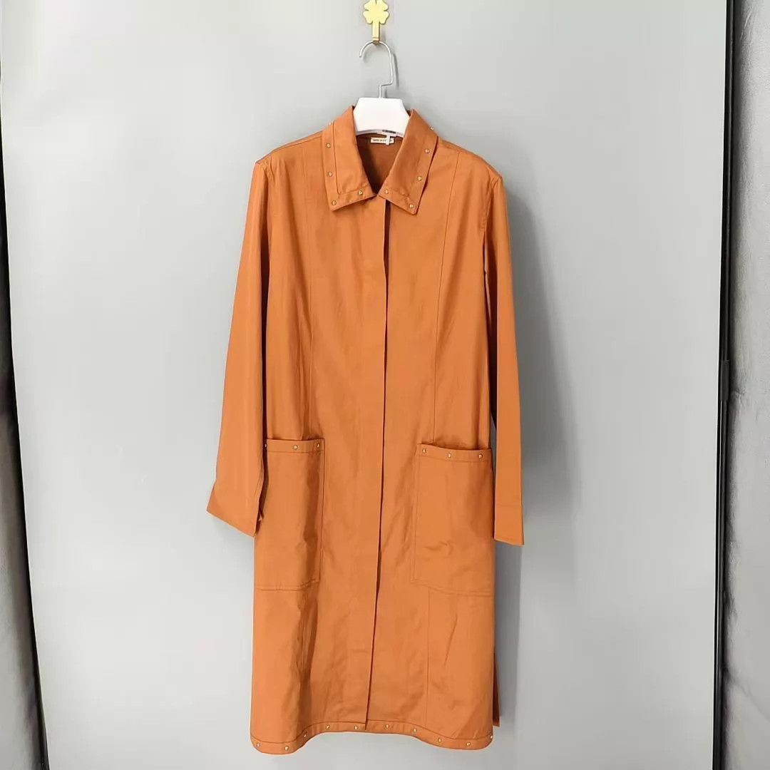 Hermes Hermes Runway Rivets Windbreaker 38 New with tags Size S / US 4 / IT 40 - 1 Thumbnail