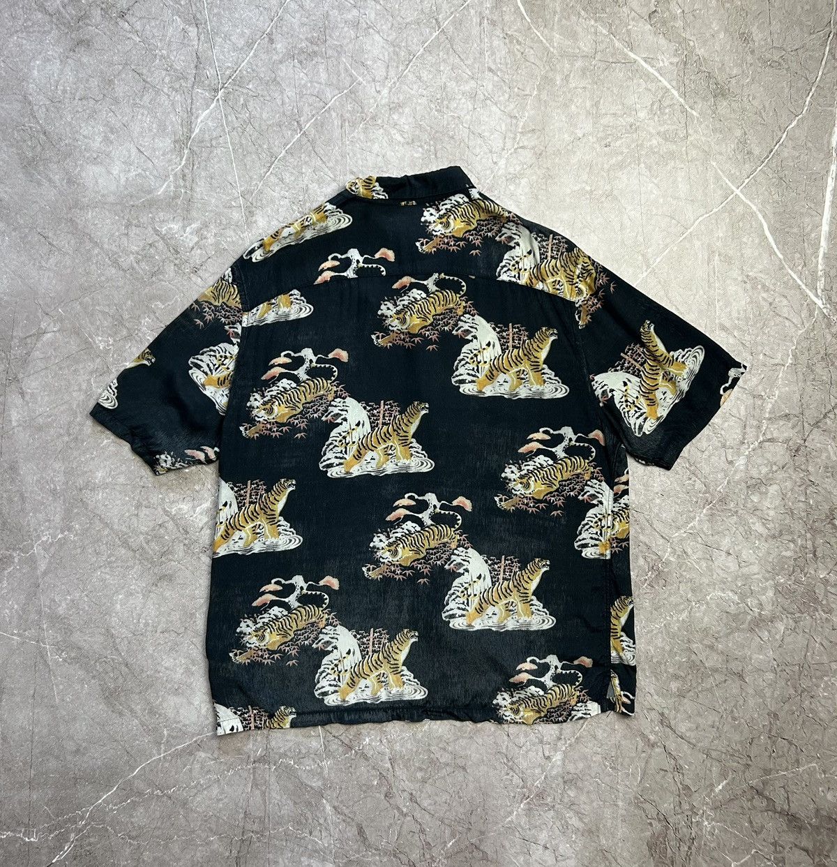 Allsaints Allsaints Tiger crazy Hawaiian shirt Size US XL / EU 56 / 4 - 8 Thumbnail