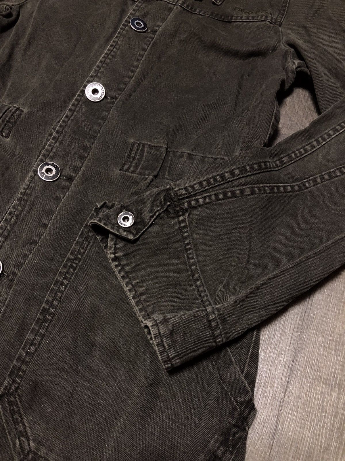 Diesel × Vintage Vintage Diesel Jeans Coat Size M / US 6-8 / IT 42-44 - 6 Thumbnail