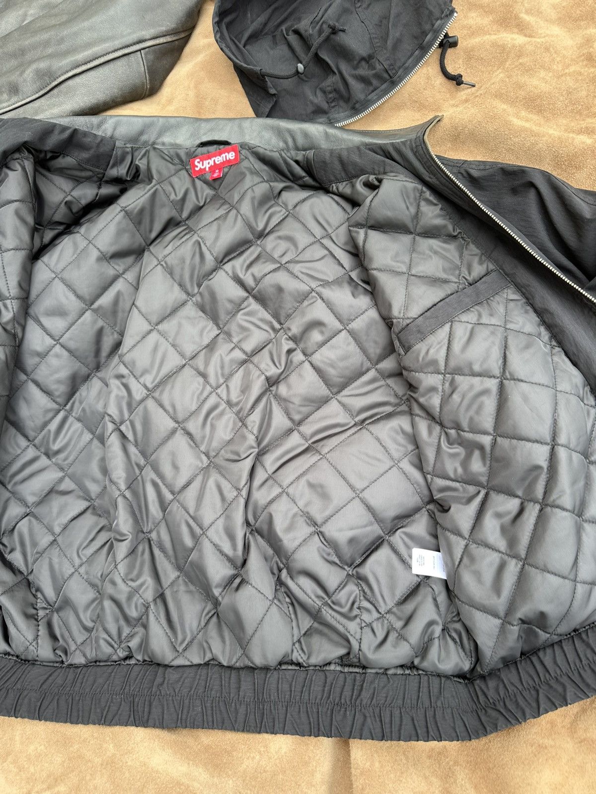 Supreme Supreme Leather Collar Utility Jacket Size US M / EU 48-50 / 2 - 11 Thumbnail