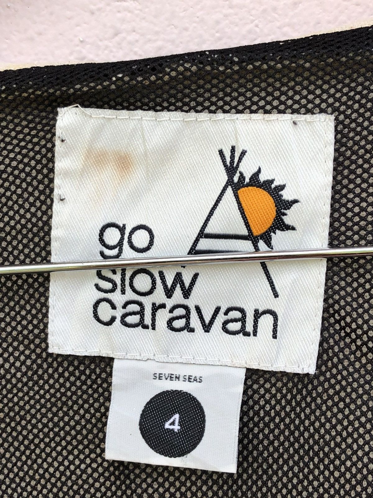 go slow caravan Go slow Caravan Hemp Stripe Hooded Jacket Size US M / EU 48-50 / 2 - 23 Thumbnail